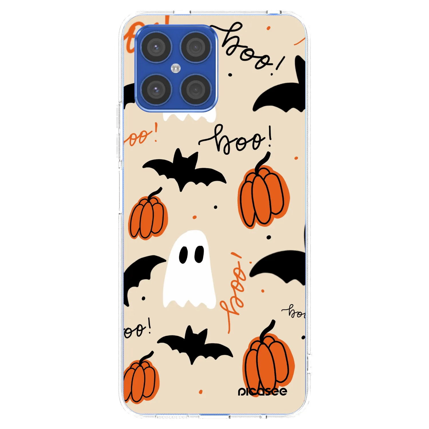 Picasee átlátszó szilikon tok az alábbi mobiltelefonokra Honor X8 4G - Halloween 26