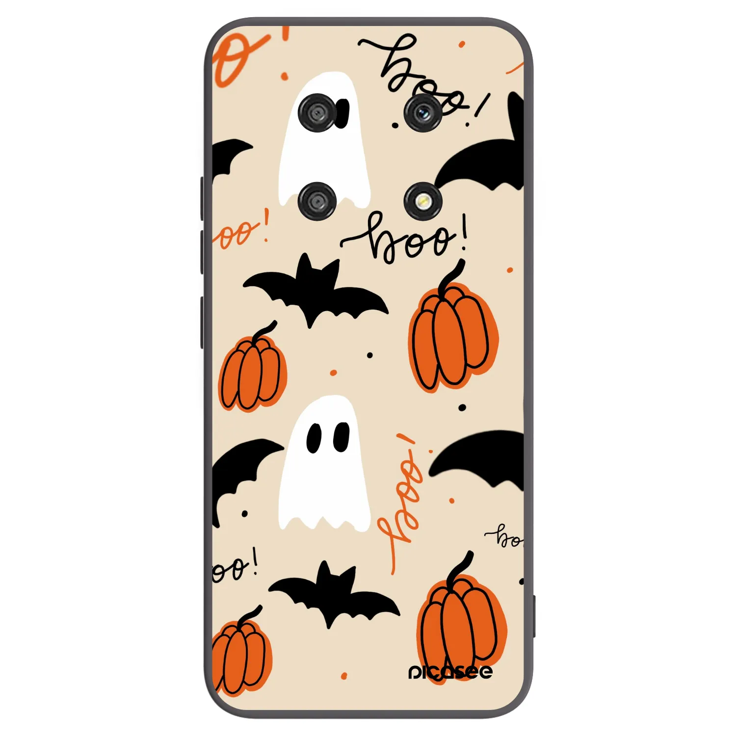 Picasee fekete szilikon tok az alábbi mobiltelefonokra Honor Magic4 Lite 5G - Halloween 26