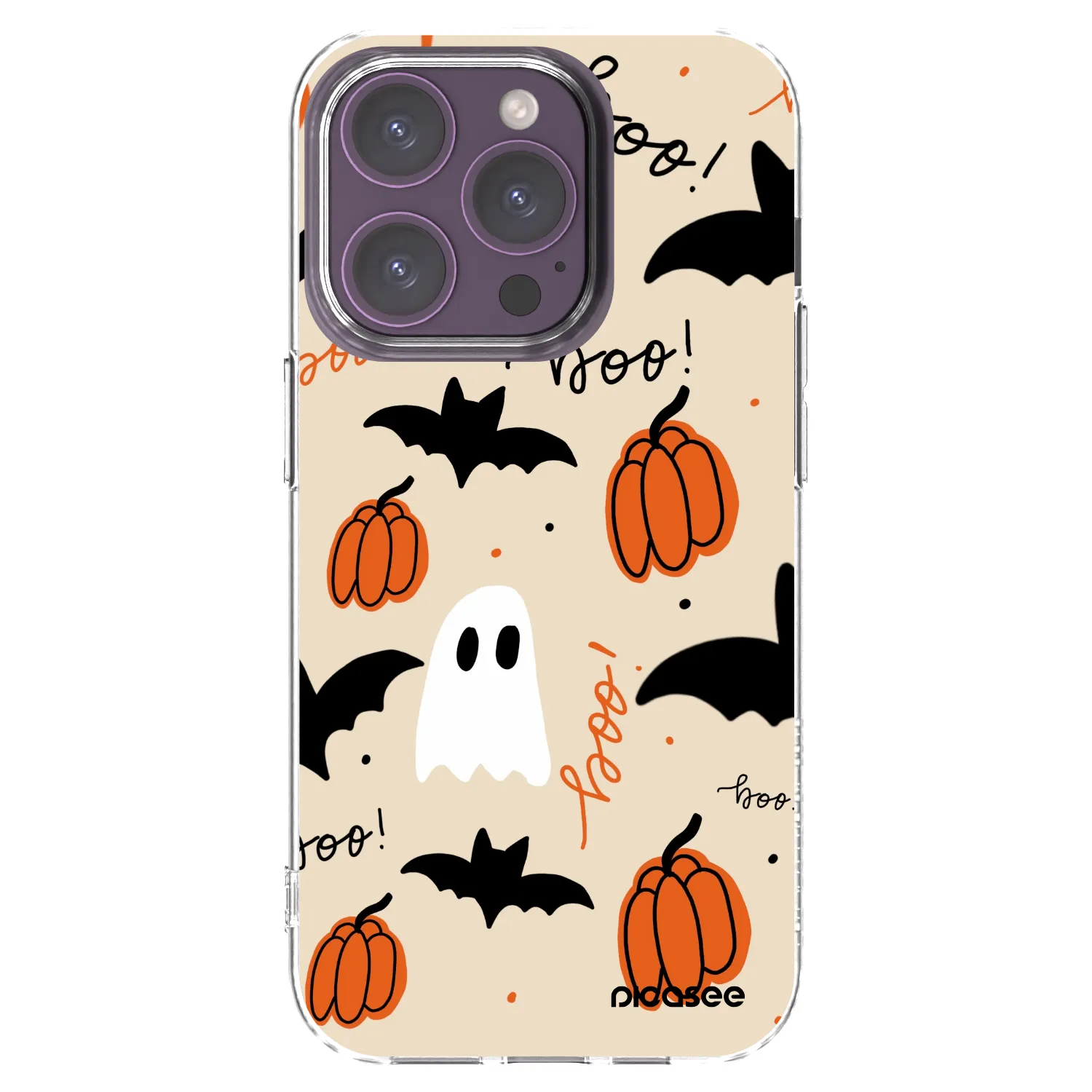 Picasee átlátszó szilikon tok az alábbi mobiltelefonokra Apple iPhone 14 Pro - Halloween 26