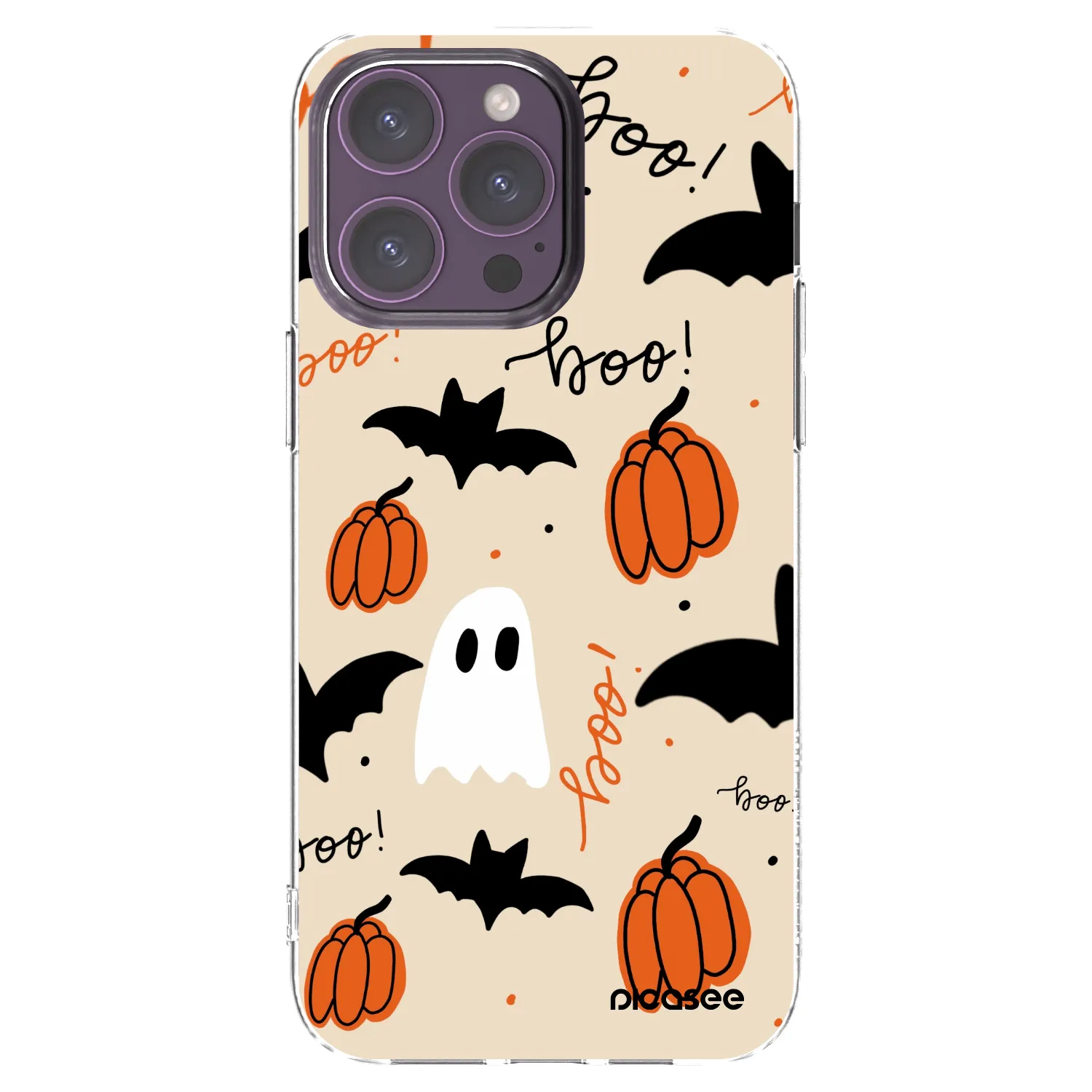 Picasee átlátszó szilikon tok az alábbi mobiltelefonokra Apple iPhone 14 Pro Max - Halloween 26