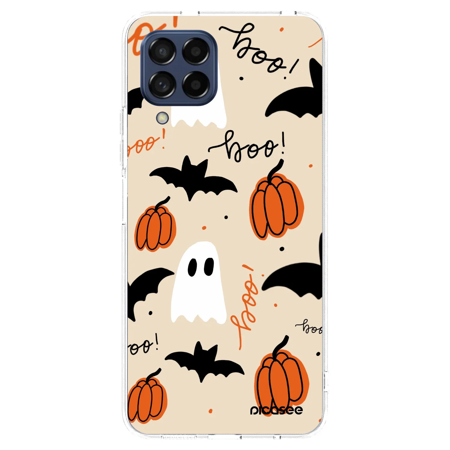 Picasee átlátszó szilikon tok az alábbi mobiltelefonokra Samsung Galaxy M53 5G - Halloween 26