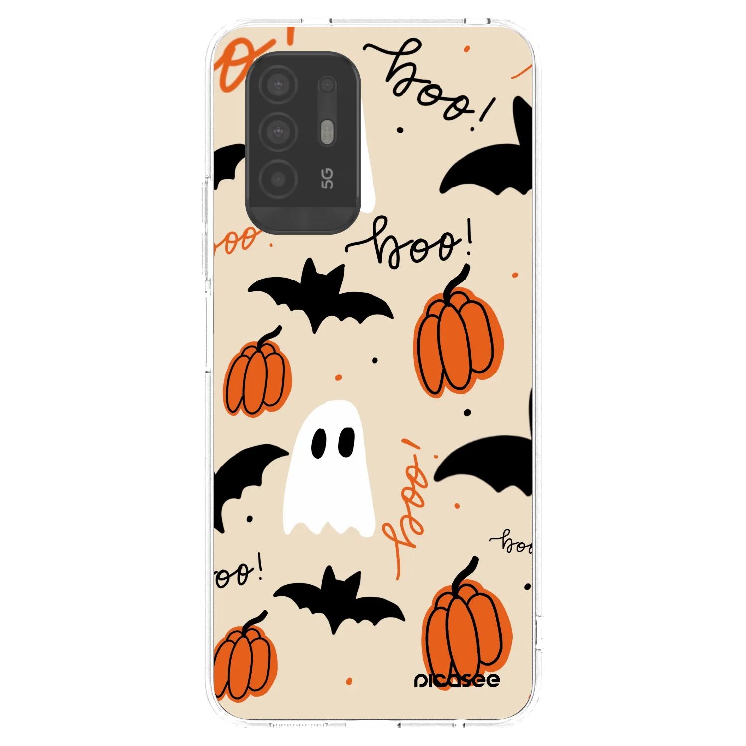 Picasee átlátszó szilikon tok az alábbi mobiltelefonokra OPPO A94 5G - Halloween 26