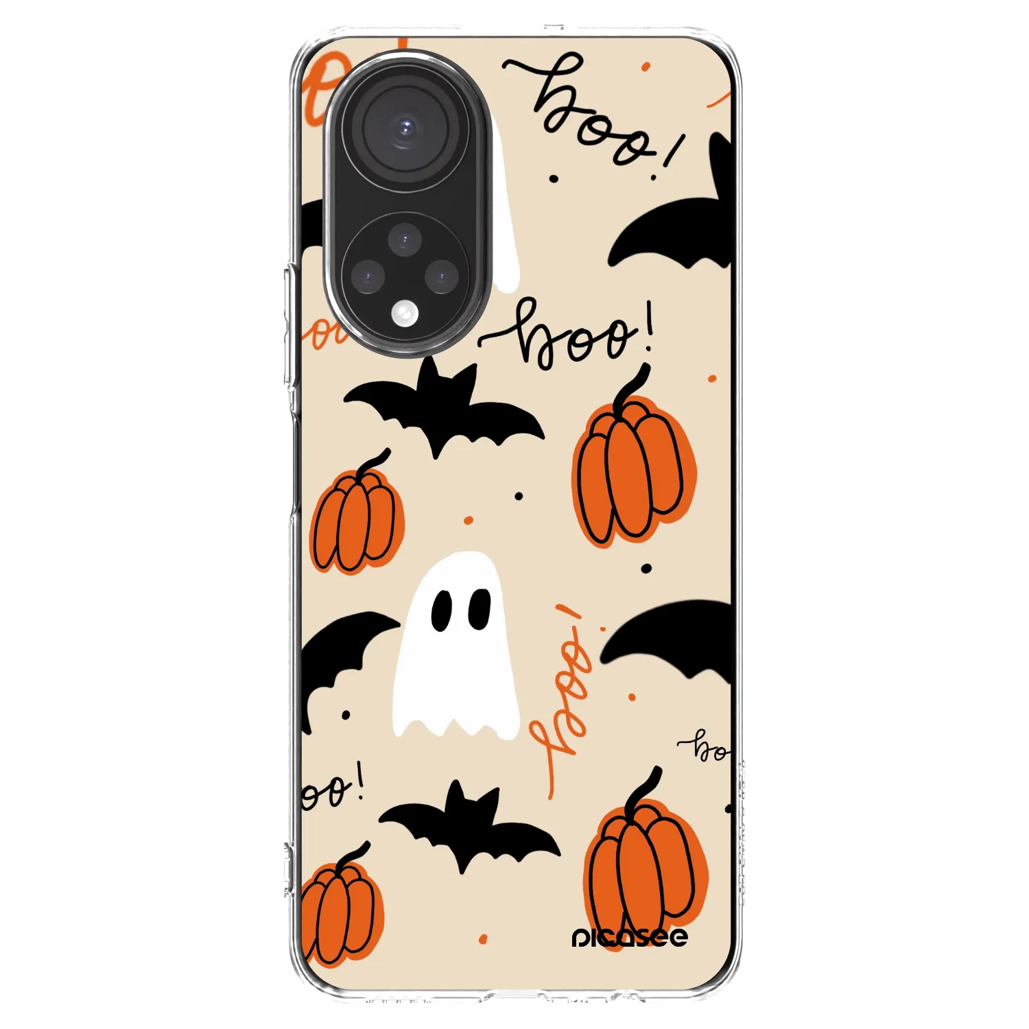Picasee átlátszó szilikon tok az alábbi mobiltelefonokra Honor X7 - Halloween 26