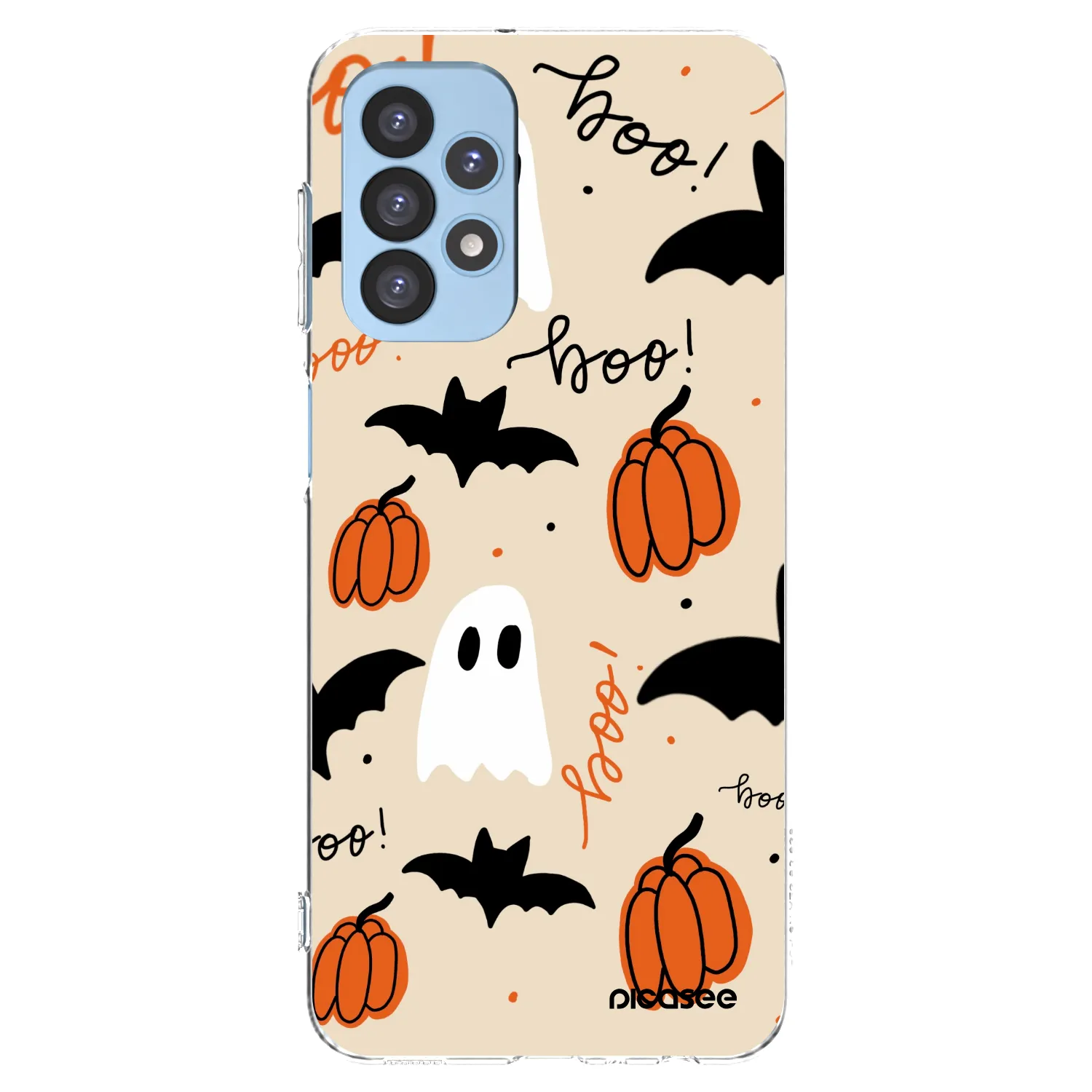 Picasee átlátszó szilikon tok az alábbi mobiltelefonokra Samsung Galaxy A23 A235F 4G - Halloween 26