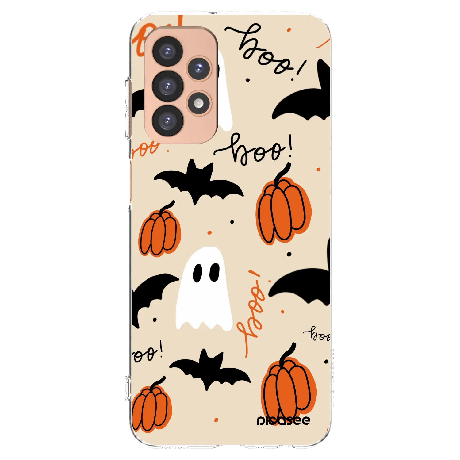 Picasee átlátszó szilikon tok az alábbi mobiltelefonokra Samsung Galaxy A23 A236B 5G - Halloween 26