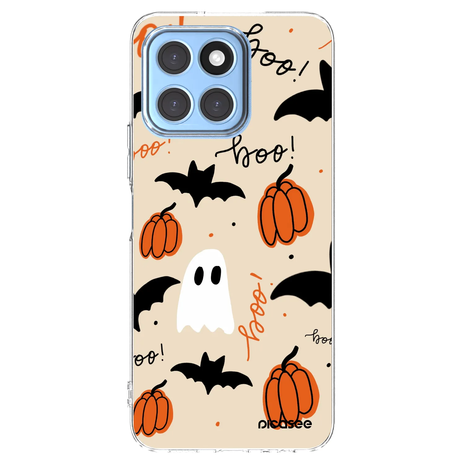 Picasee átlátszó szilikon tok az alábbi mobiltelefonokra Honor X8 5G - Halloween 26