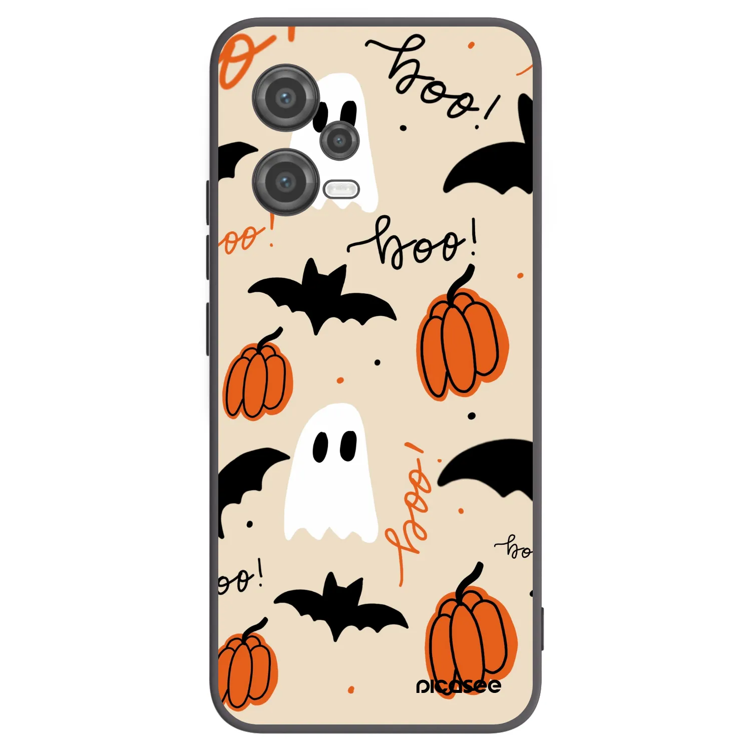 Picasee fekete szilikon tok az alábbi mobiltelefonokra Xiaomi Poco X5 - Halloween 26