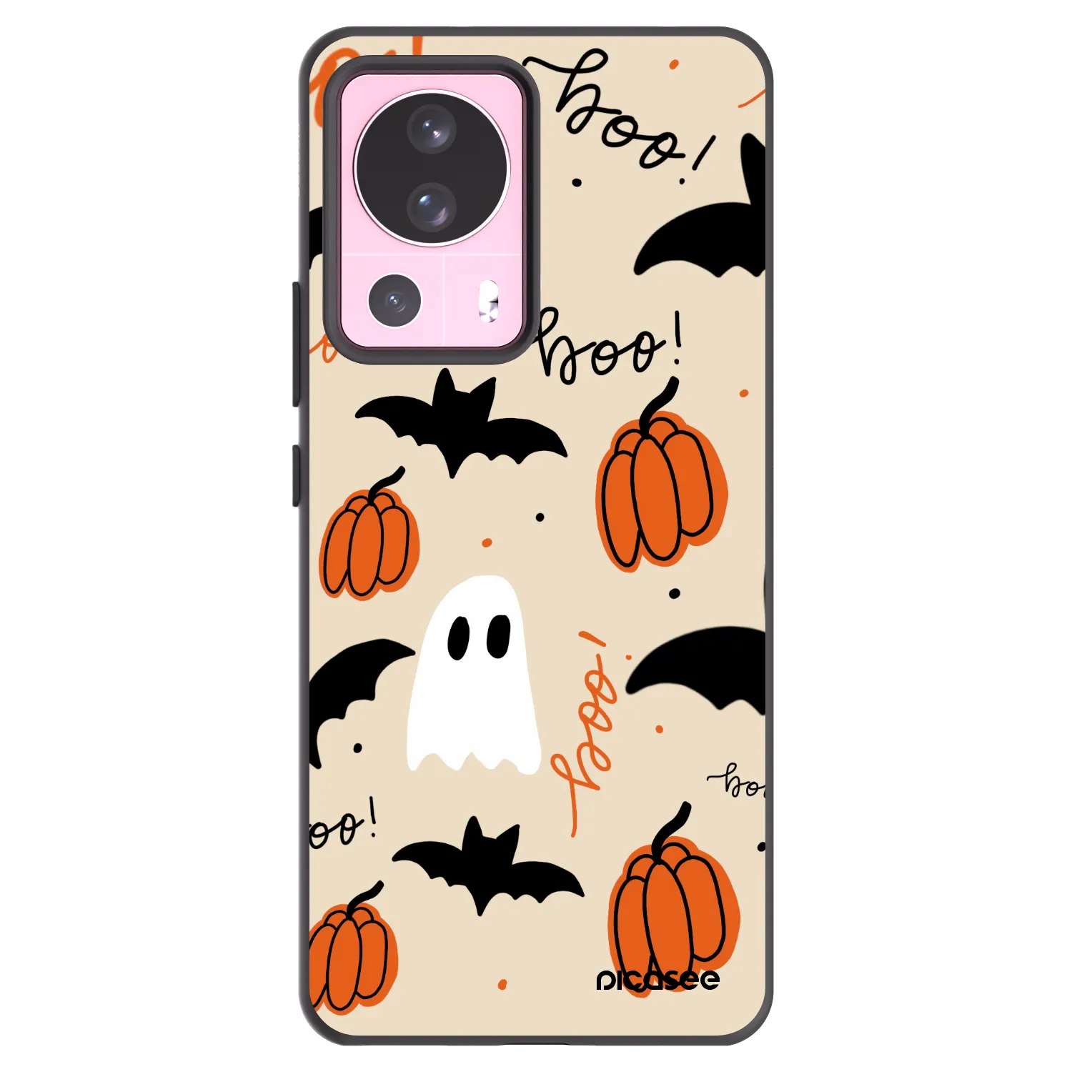 Picasee fekete szilikon tok az alábbi mobiltelefonokra Xiaomi 13 Lite - Halloween 26