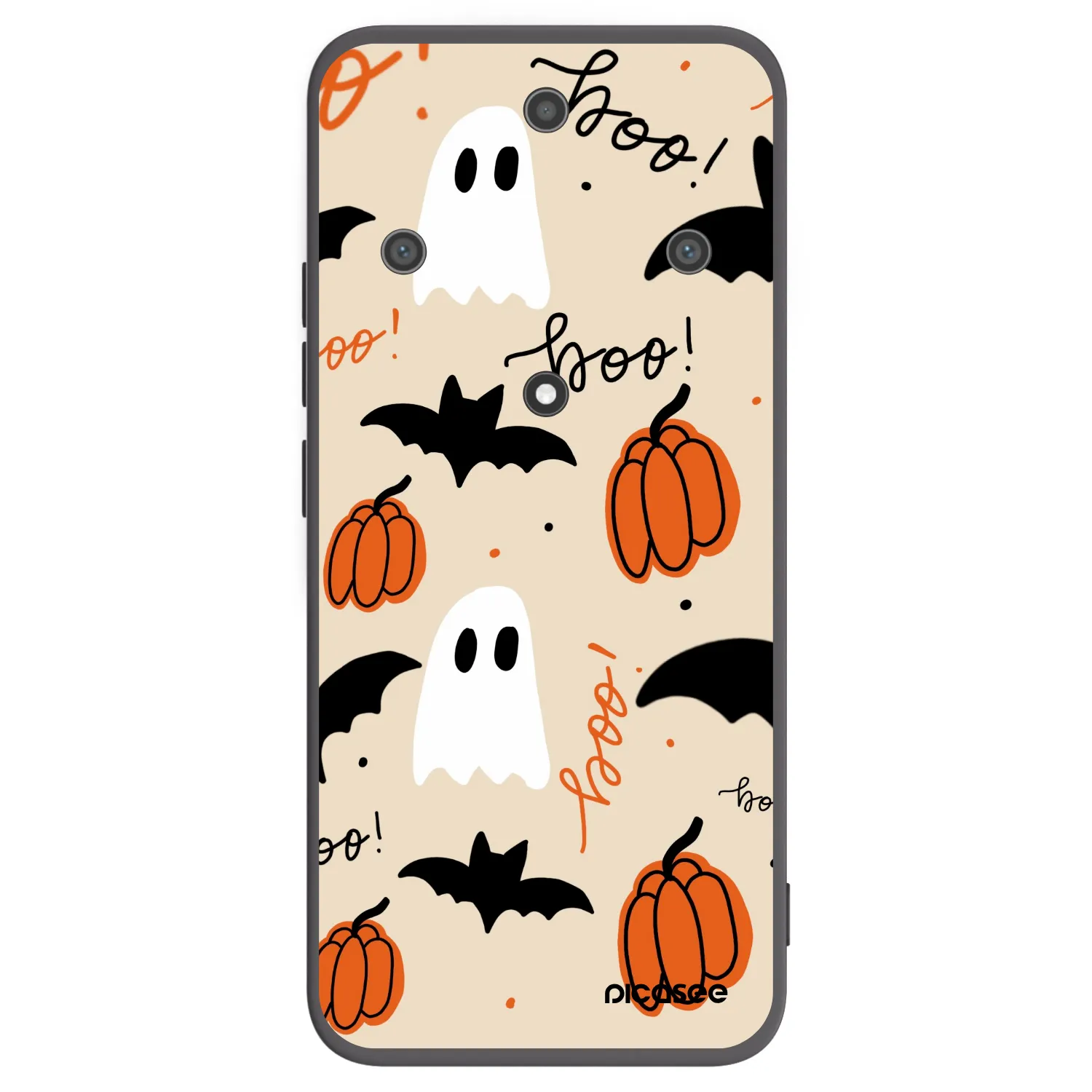 Picasee fekete szilikon tok az alábbi mobiltelefonokra Honor Magic5 Lite 5G - Halloween 26