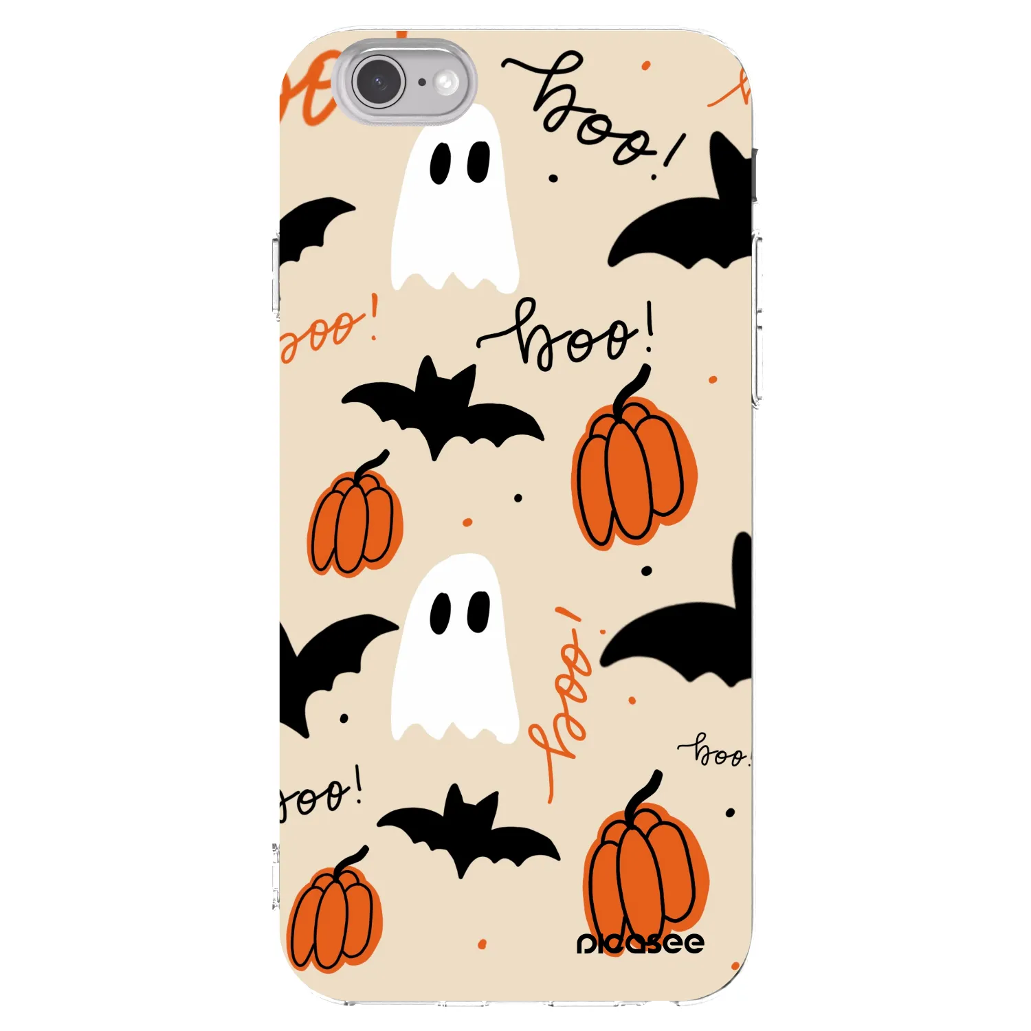 Picasee átlátszó szilikon tok az alábbi mobiltelefonokra Apple iPhone 6/6S - Halloween 26