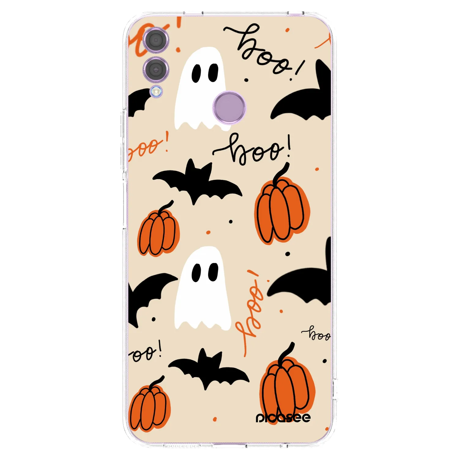 Picasee átlátszó szilikon tok az alábbi mobiltelefonokra Honor 8X - Halloween 26