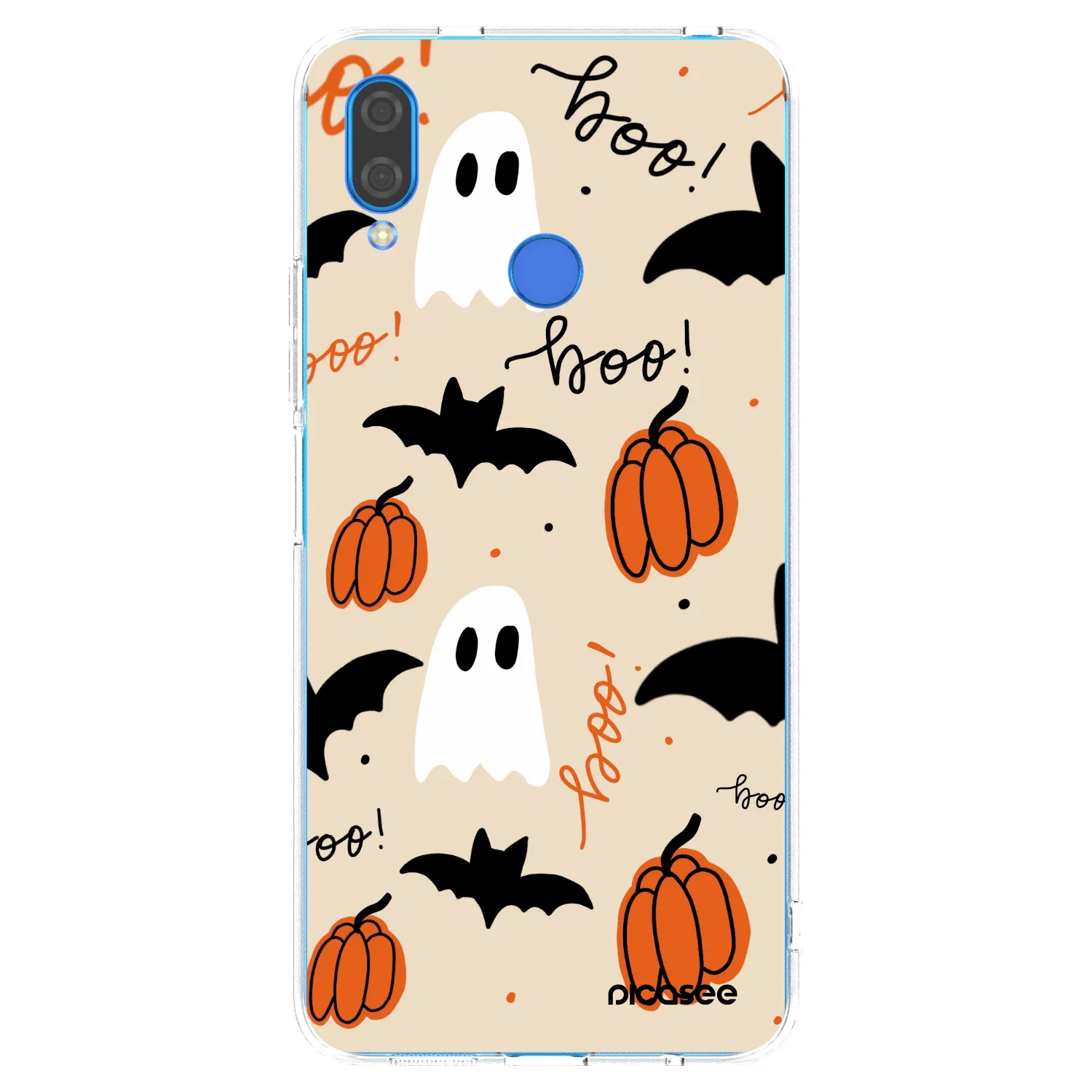 Picasee átlátszó szilikon tok az alábbi mobiltelefonokra Huawei Nova 3 - Halloween 26