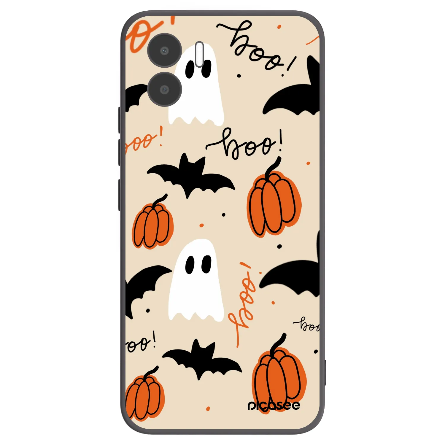 Picasee fekete szilikon tok az alábbi mobiltelefonokra Xiaomi Redmi A2 - Halloween 26