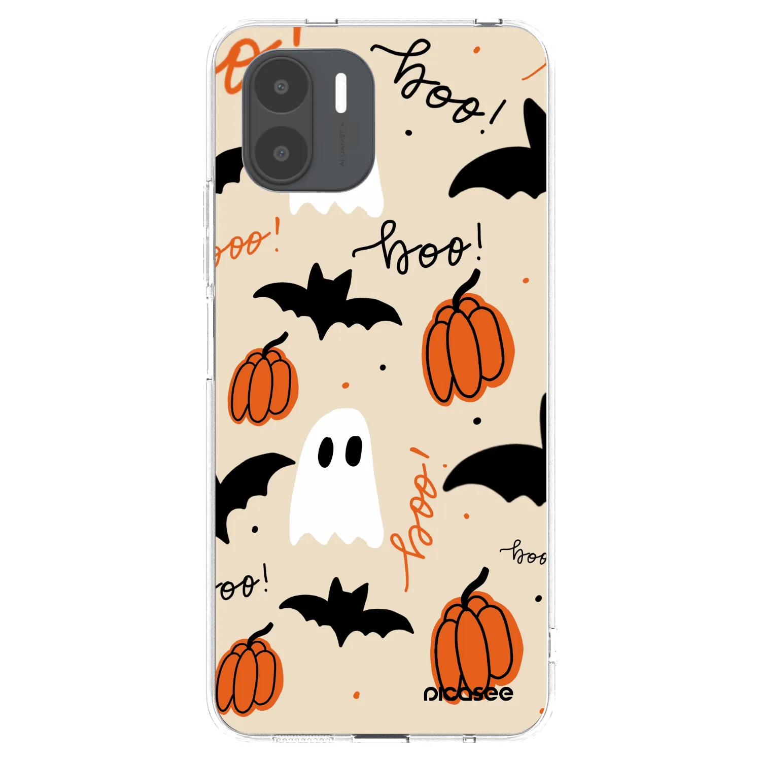 Picasee átlátszó szilikon tok az alábbi mobiltelefonokra Xiaomi Redmi A2 - Halloween 26