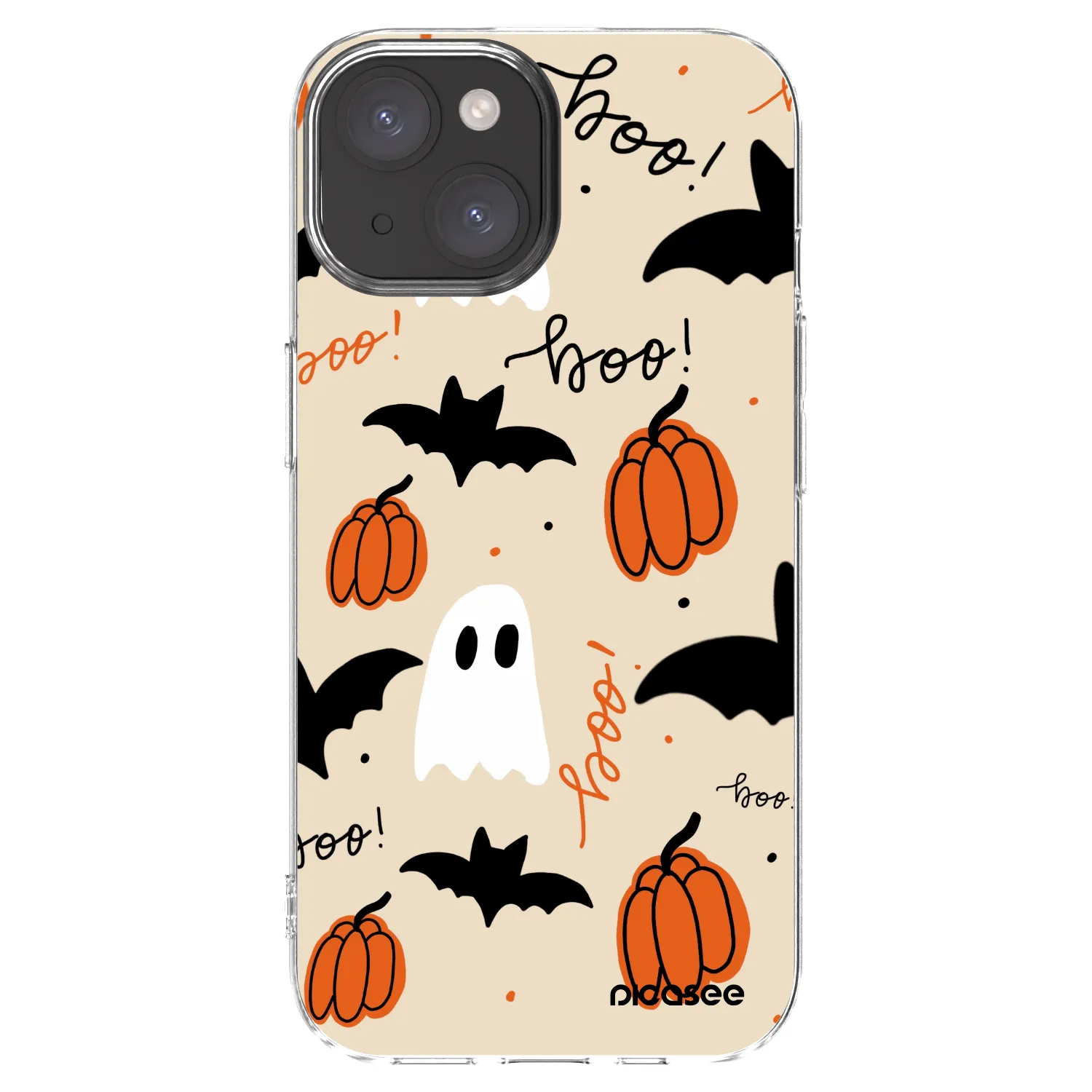 Picasee átlátszó szilikon tok az alábbi mobiltelefonokra Apple iPhone 15 - Halloween 26