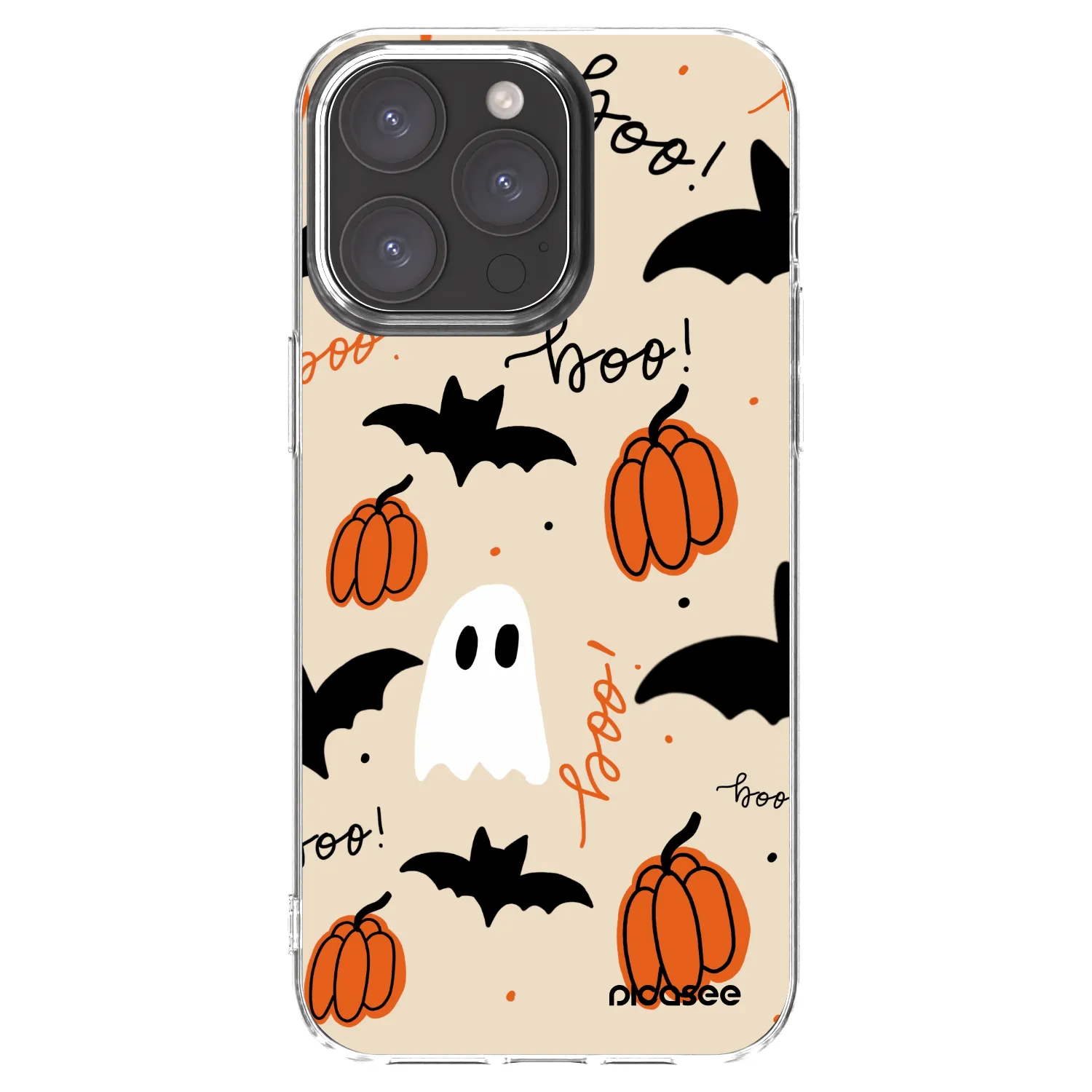 Picasee átlátszó szilikon tok az alábbi mobiltelefonokra Apple iPhone 15 Pro Max - Halloween 26