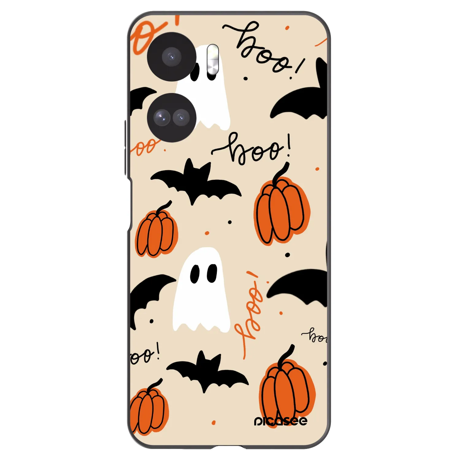 Picasee fekete szilikon tok az alábbi mobiltelefonokra Honor 90 Lite 5G - Halloween 26