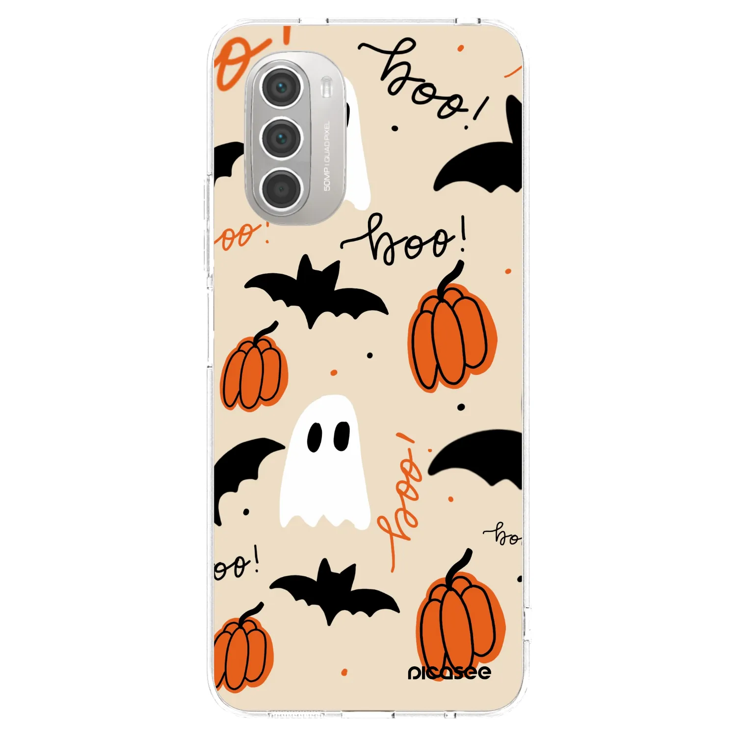 Picasee átlátszó szilikon tok az alábbi mobiltelefonokra Motorola Moto G51 - Halloween 26