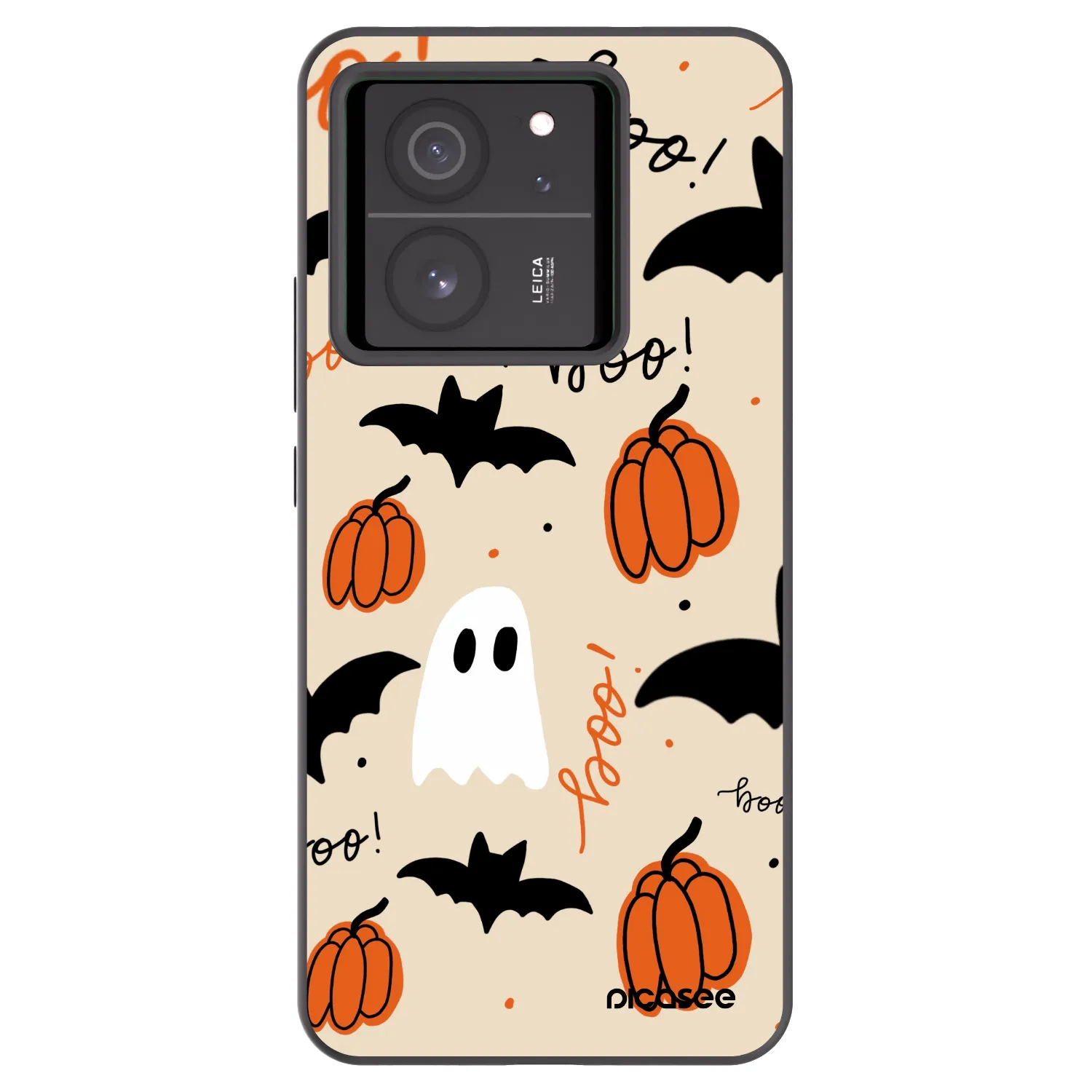 Picasee fekete szilikon tok az alábbi mobiltelefonokra Xiaomi 13T Pro - Halloween 26