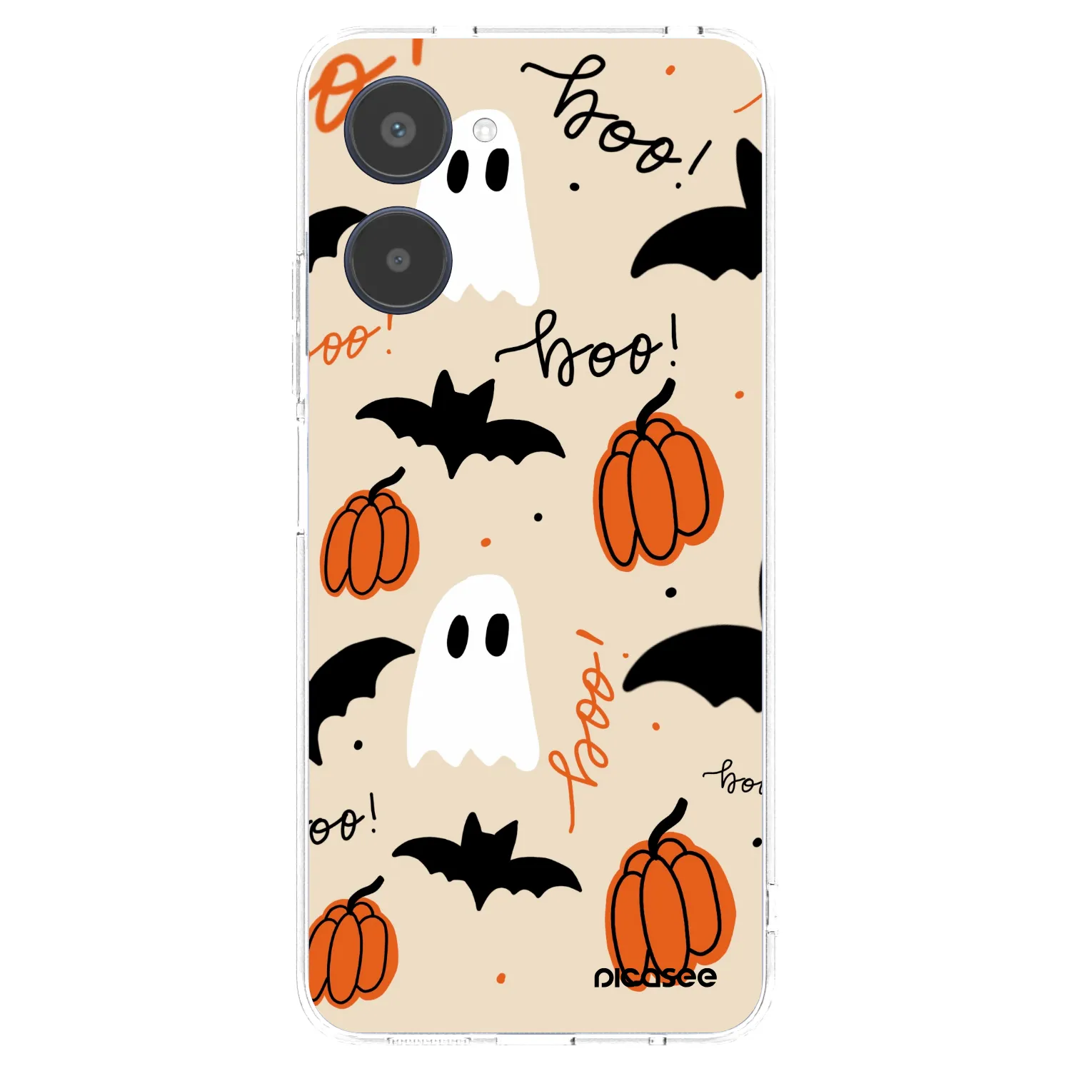 Picasee átlátszó szilikon tok az alábbi mobiltelefonokra Realme 10 4G - Halloween 26