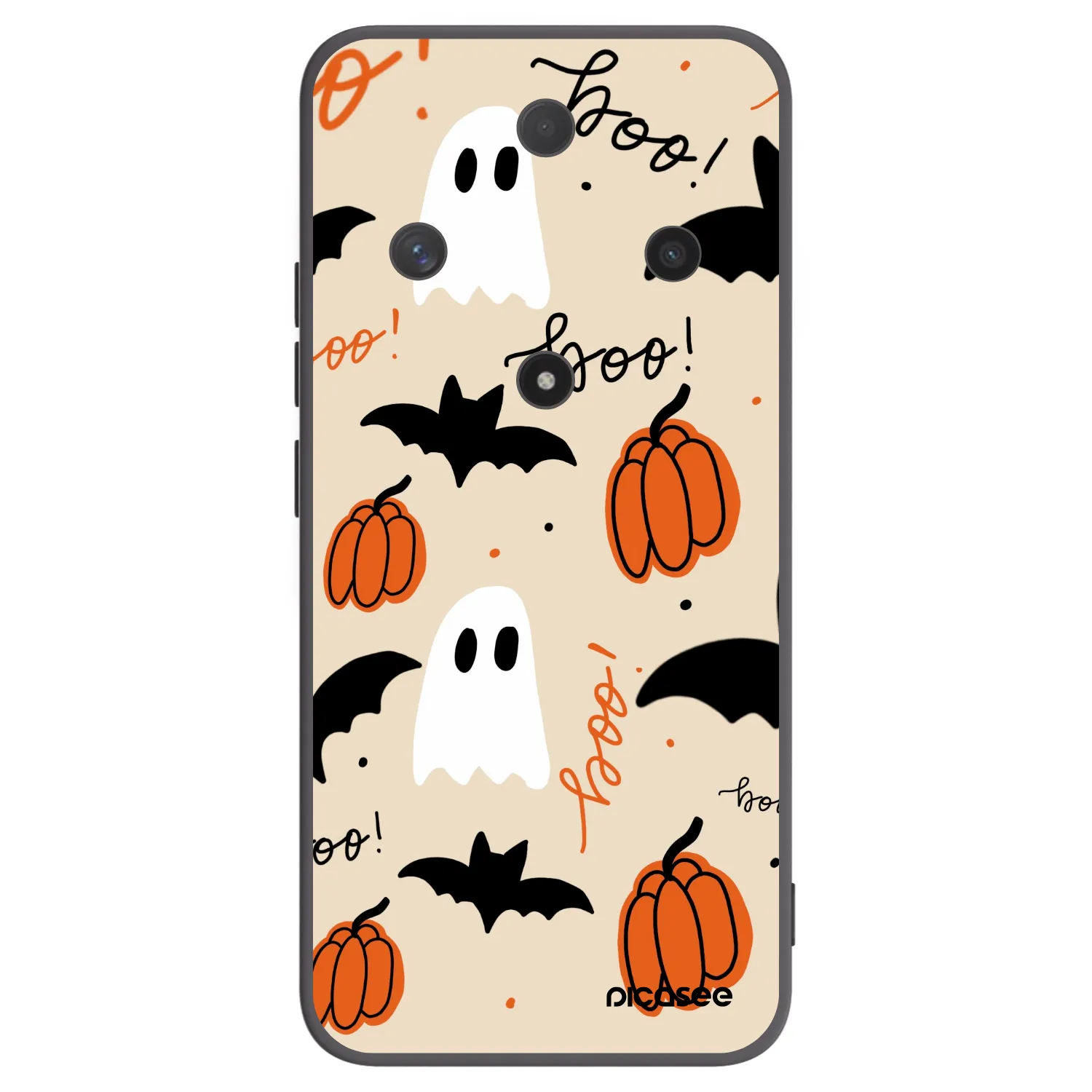 Picasee fekete szilikon tok az alábbi mobiltelefonokra Honor Magic6 Lite 5G - Halloween 26