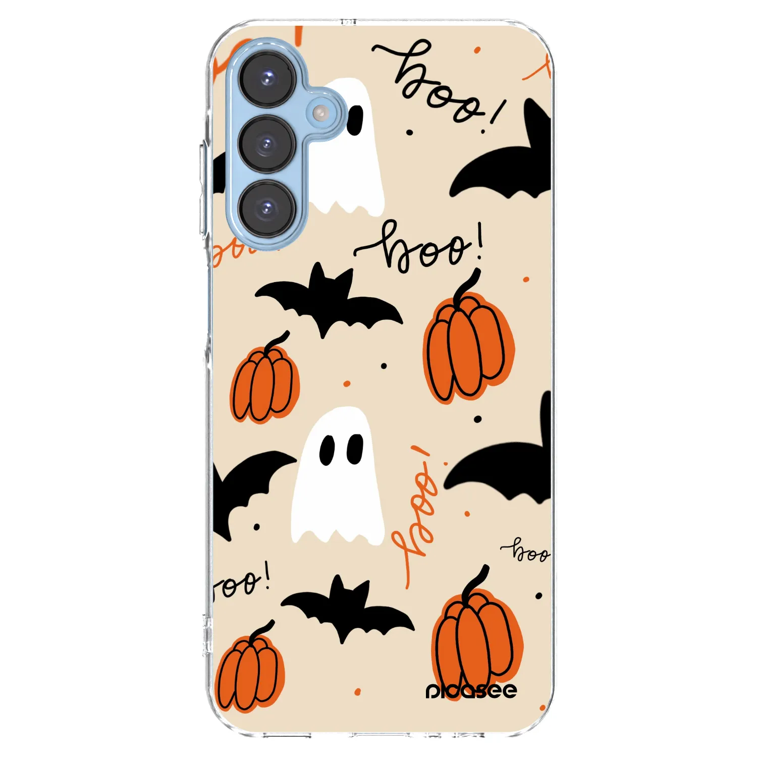 Picasee átlátszó szilikon tok az alábbi mobiltelefonokra Samsung Galaxy A15 A156B 5G - Halloween 26