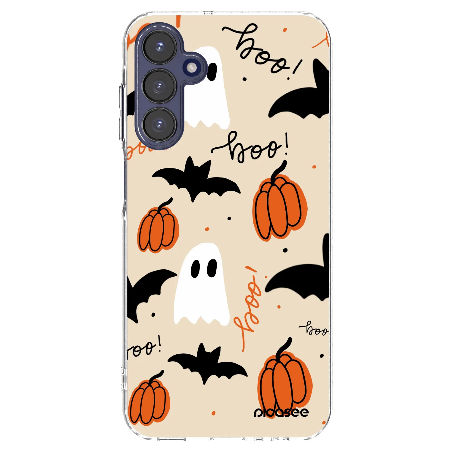 Picasee átlátszó szilikon tok az alábbi mobiltelefonokra Samsung Galaxy A15 A155F 4G - Halloween 26