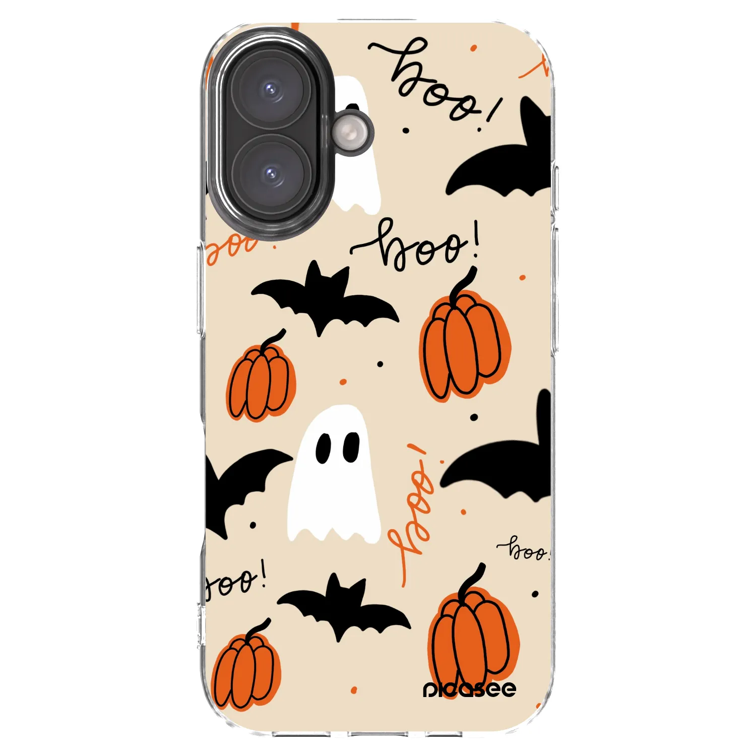 Picasee átlátszó szilikon tok az alábbi mobiltelefonokra Apple iPhone 16 - Halloween 26