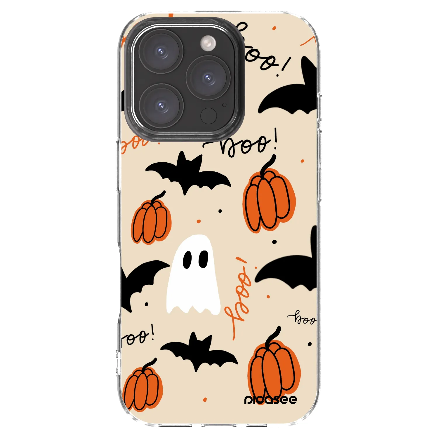 Picasee átlátszó szilikon tok az alábbi mobiltelefonokra Apple iPhone 16 Pro - Halloween 26