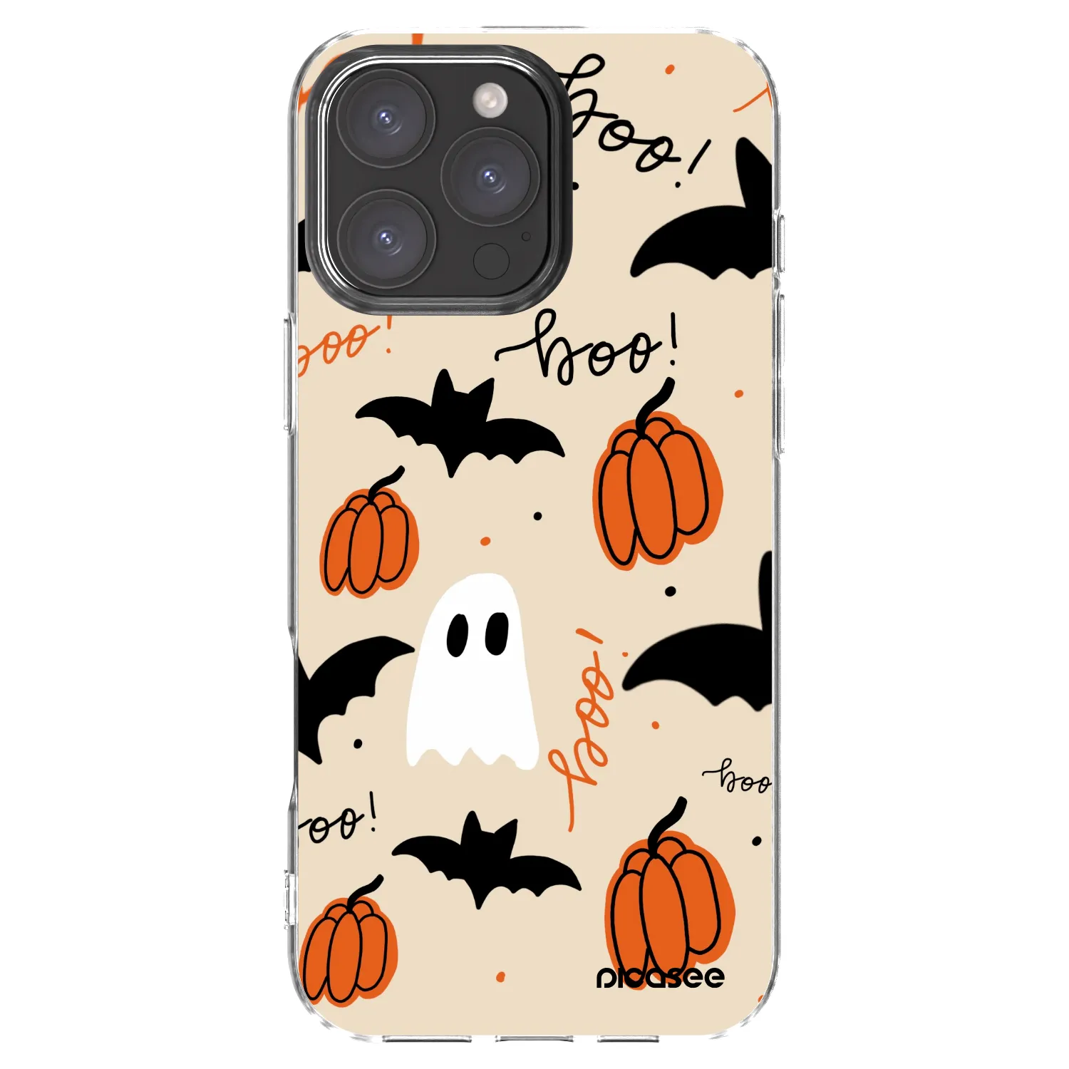Picasee átlátszó szilikon tok az alábbi mobiltelefonokra Apple iPhone 16 Pro Max - Halloween 26