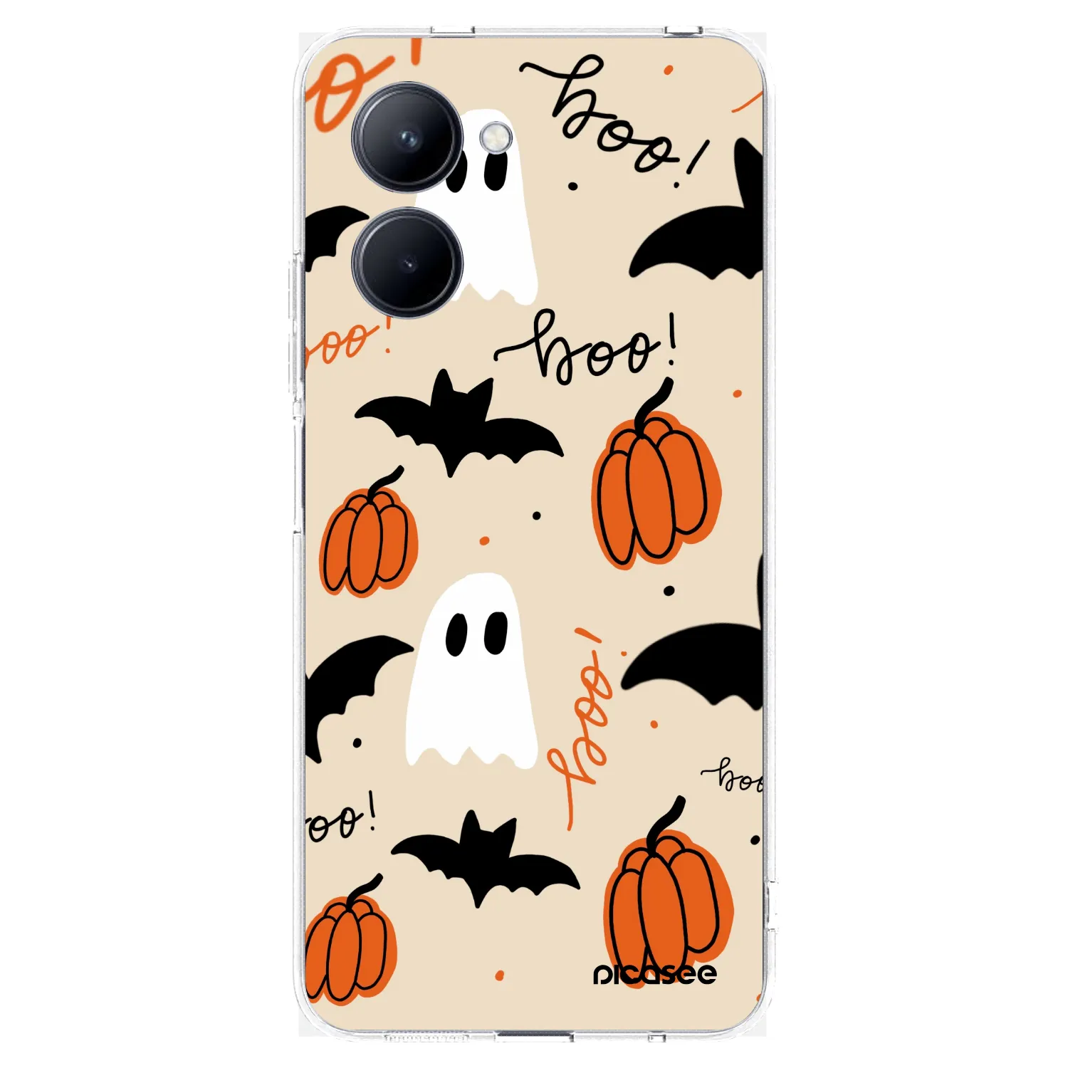 Picasee átlátszó szilikon tok az alábbi mobiltelefonokra Realme C33 (2023) - Halloween 26