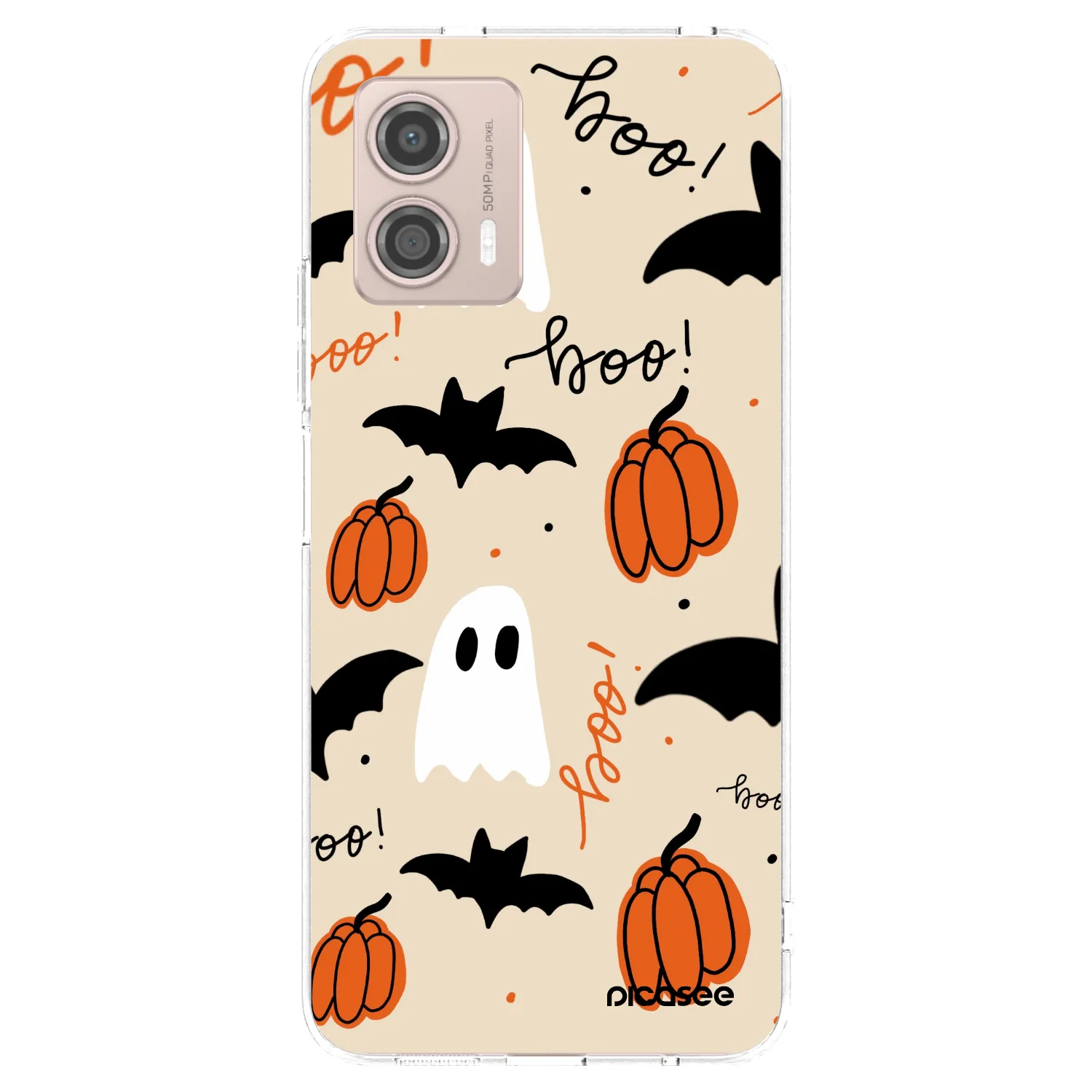 Picasee átlátszó szilikon tok az alábbi mobiltelefonokra Motorola Moto G53 5G - Halloween 26