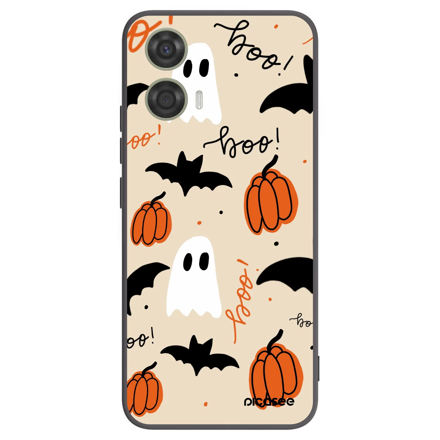 Picasee fekete szilikon tok az alábbi mobiltelefonokra Motorola Moto G24 - Halloween 26