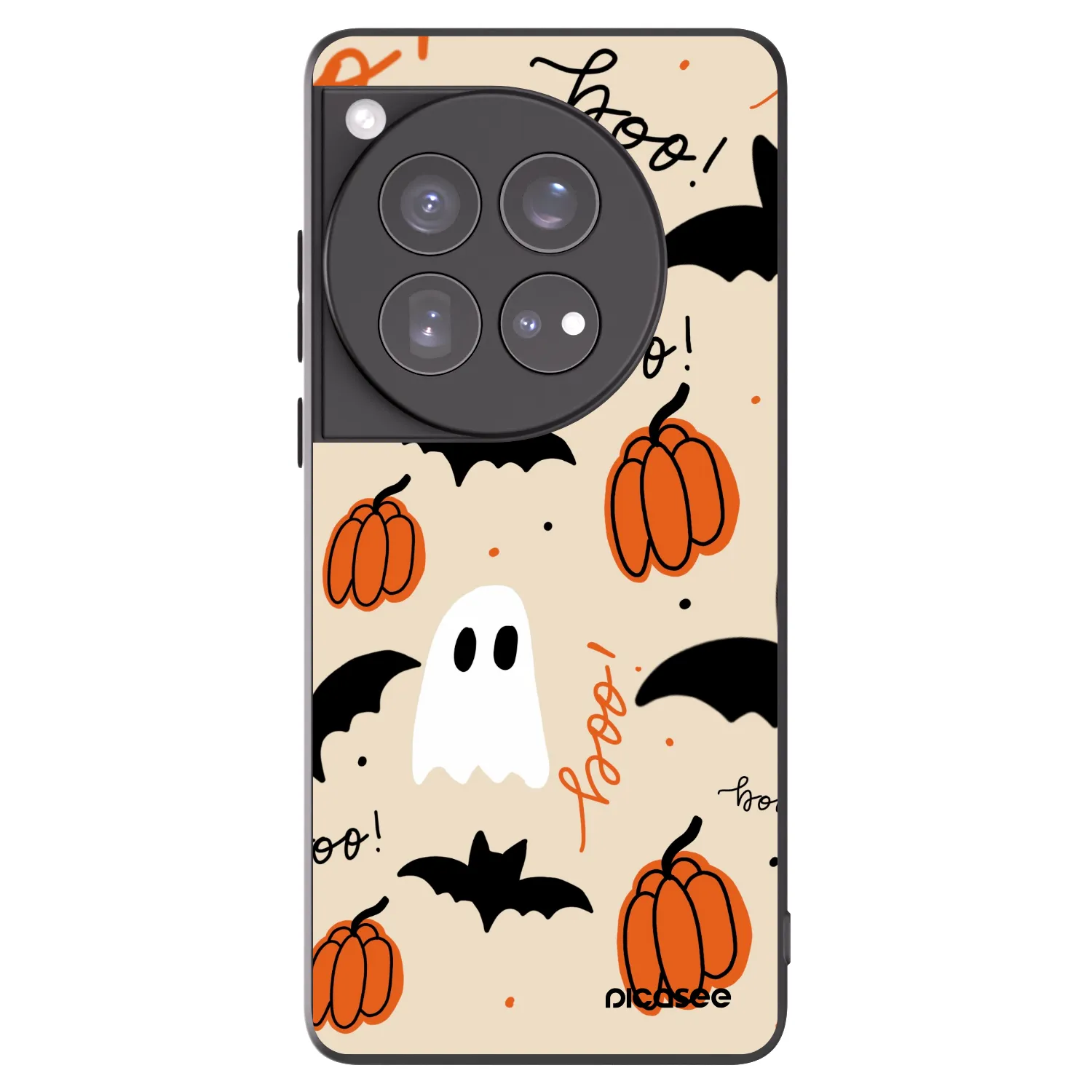 Picasee fekete szilikon tok az alábbi mobiltelefonokra OnePlus 12 5G - Halloween 26