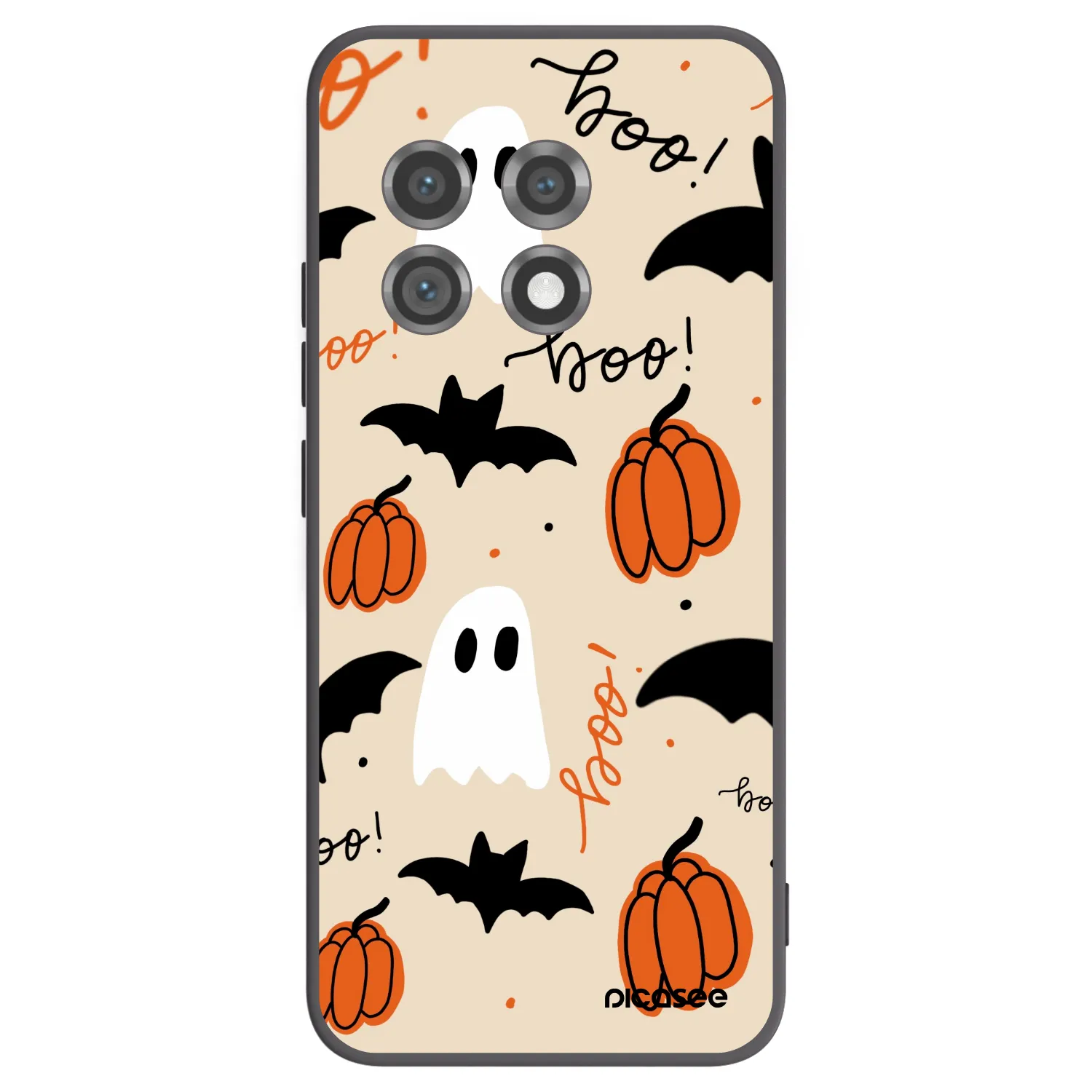Picasee fekete szilikon tok az alábbi mobiltelefonokra OnePlus 11 5G - Halloween 26