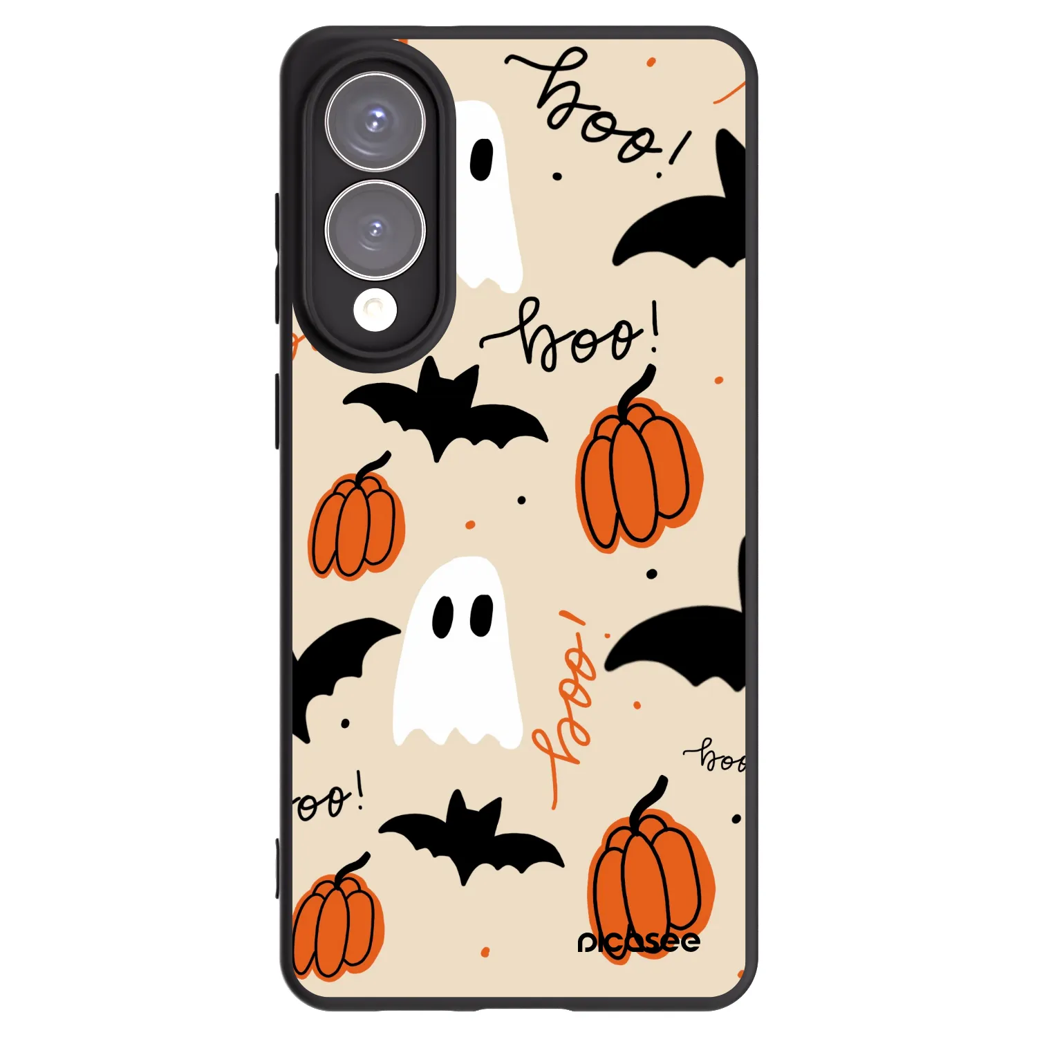 Picasee fekete szilikon tok az alábbi mobiltelefonokra Samsung Galaxy S25 Edge 5G - Halloween 26