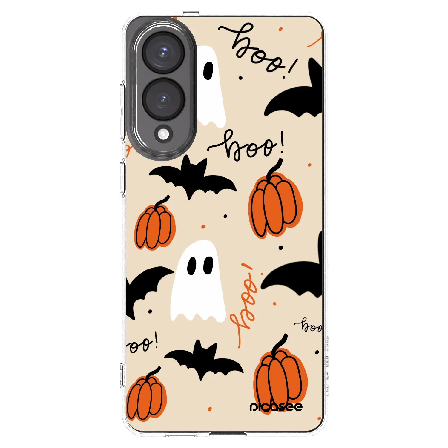 Picasee átlátszó szilikon tok az alábbi mobiltelefonokra Samsung Galaxy S25 Edge 5G - Halloween 26