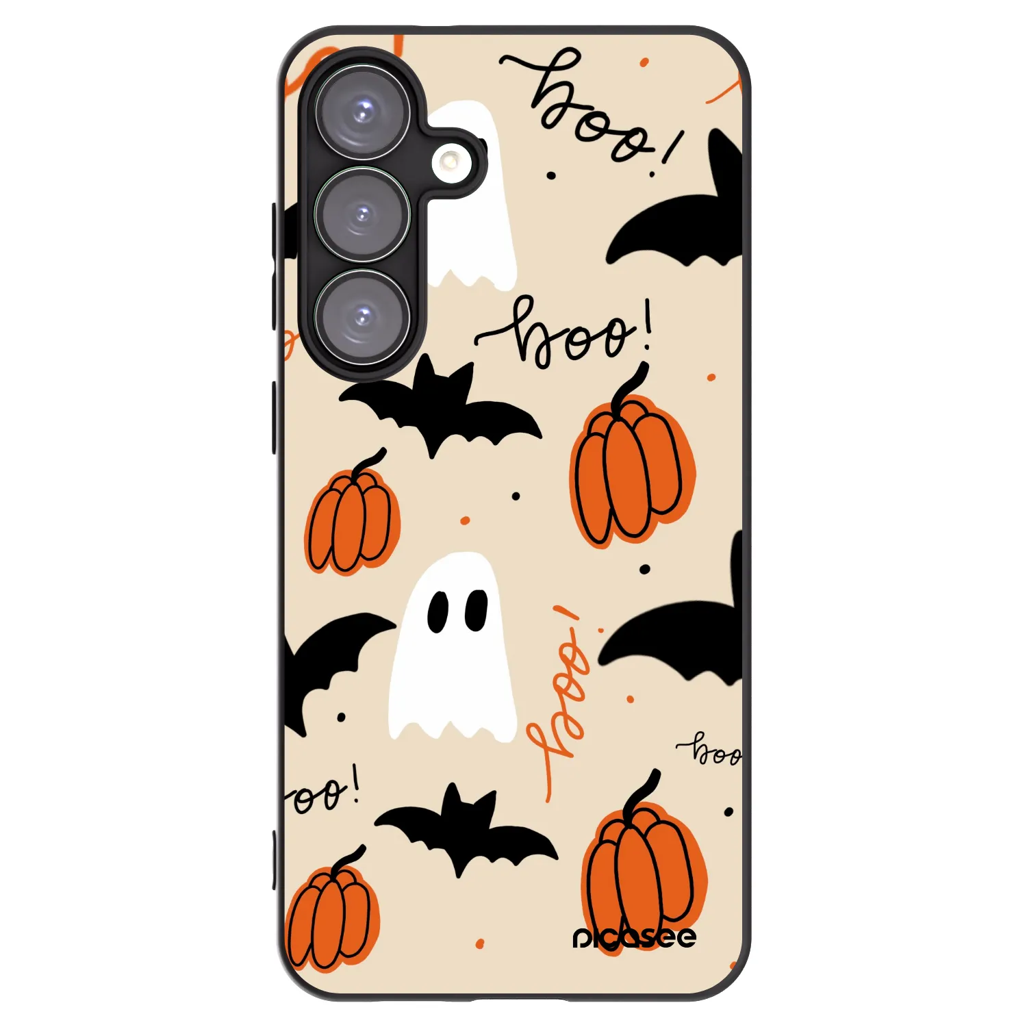 Picasee fekete szilikon tok az alábbi mobiltelefonokra Samsung Galaxy S25+ 5G - Halloween 26