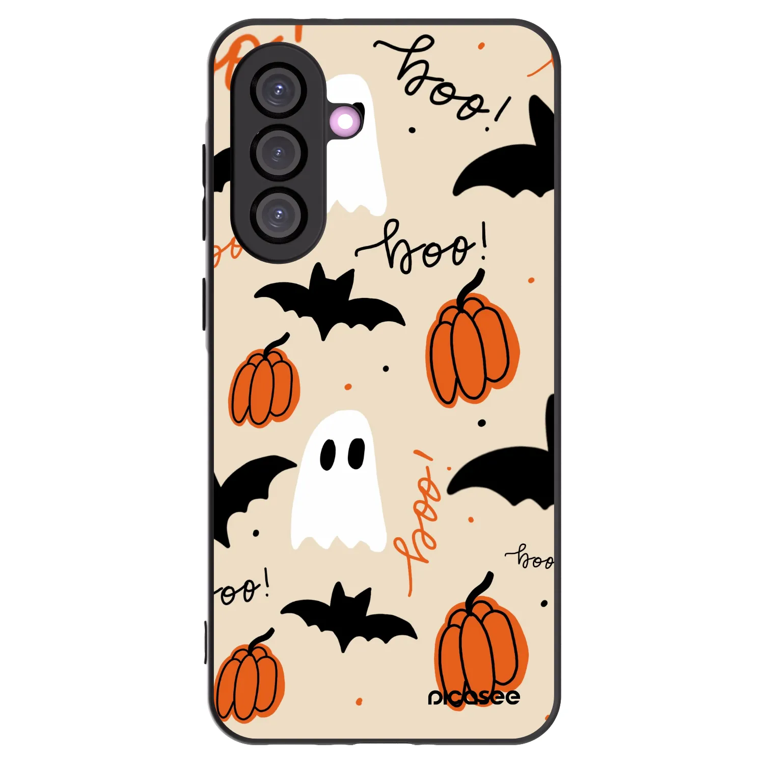Picasee fekete szilikon tok az alábbi mobiltelefonokra Samsung Galaxy A36 5G - Halloween 26