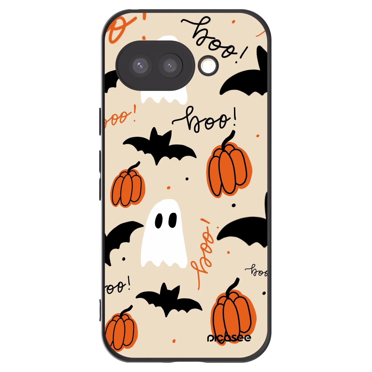 Picasee fekete szilikon tok az alábbi mobiltelefonokra Google Pixel 9a - Halloween 26
