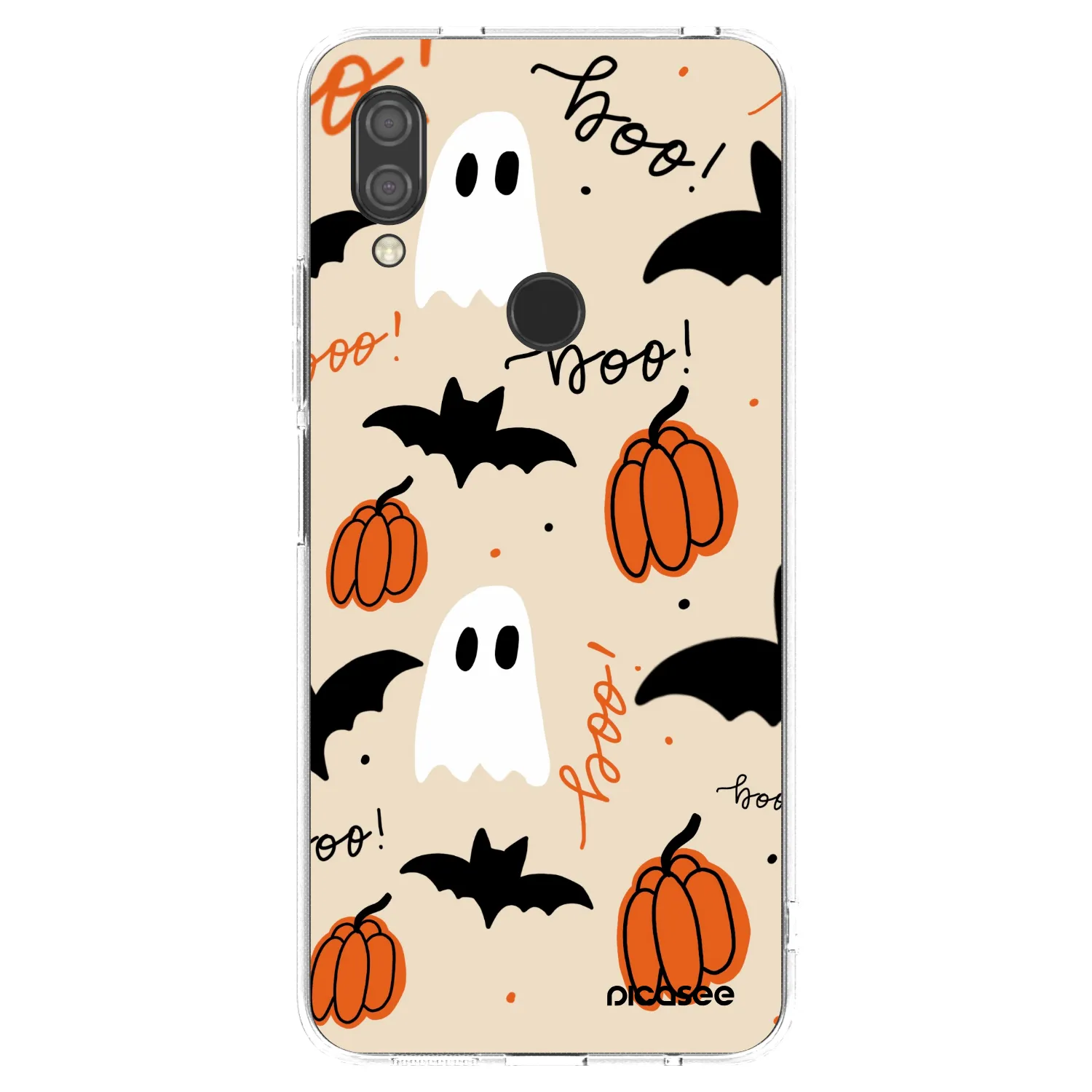 Picasee átlátszó szilikon tok az alábbi mobiltelefonokra Xiaomi Redmi 7 - Halloween 26