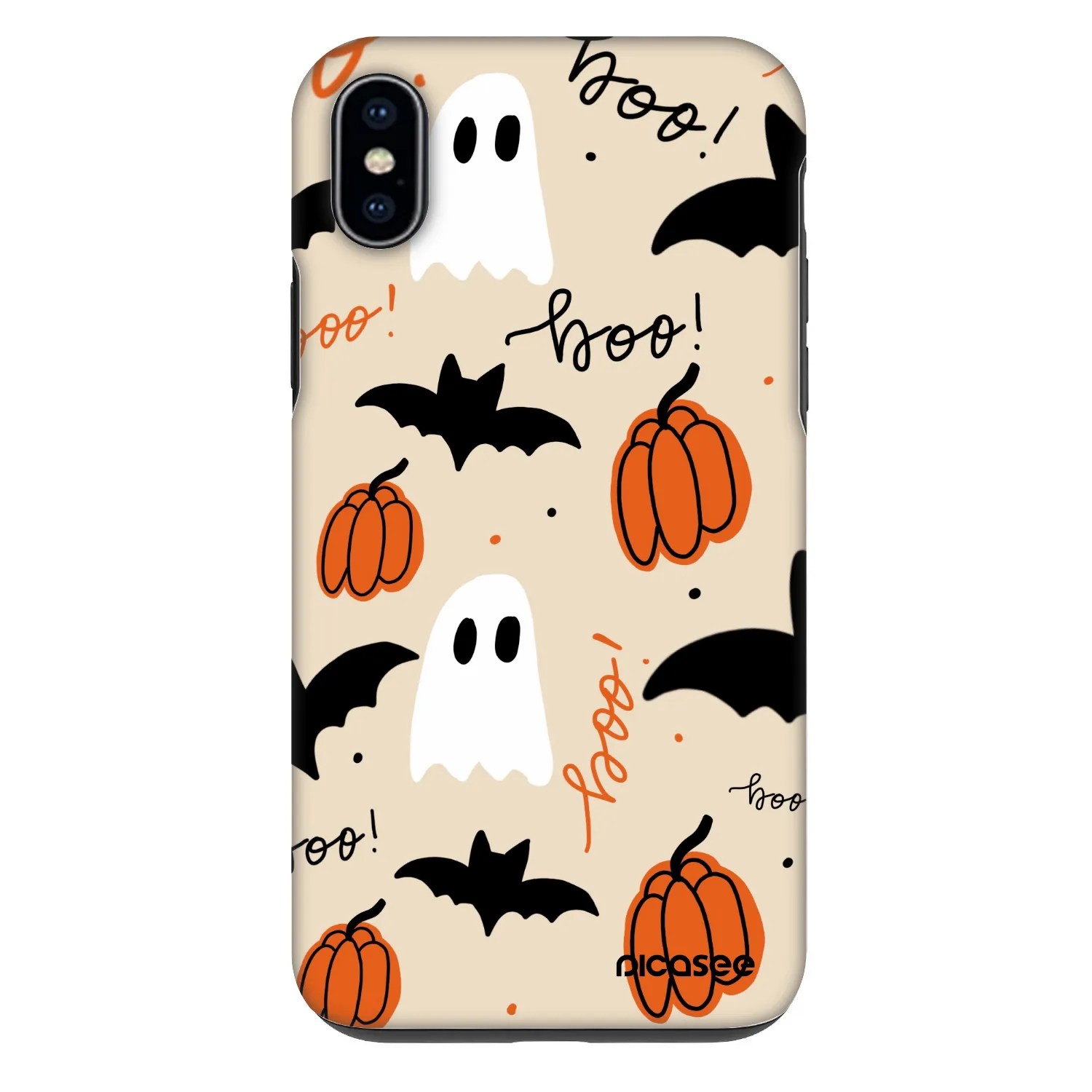 Picasee Fashion Case Apple iPhone XS Max - Halloween 26