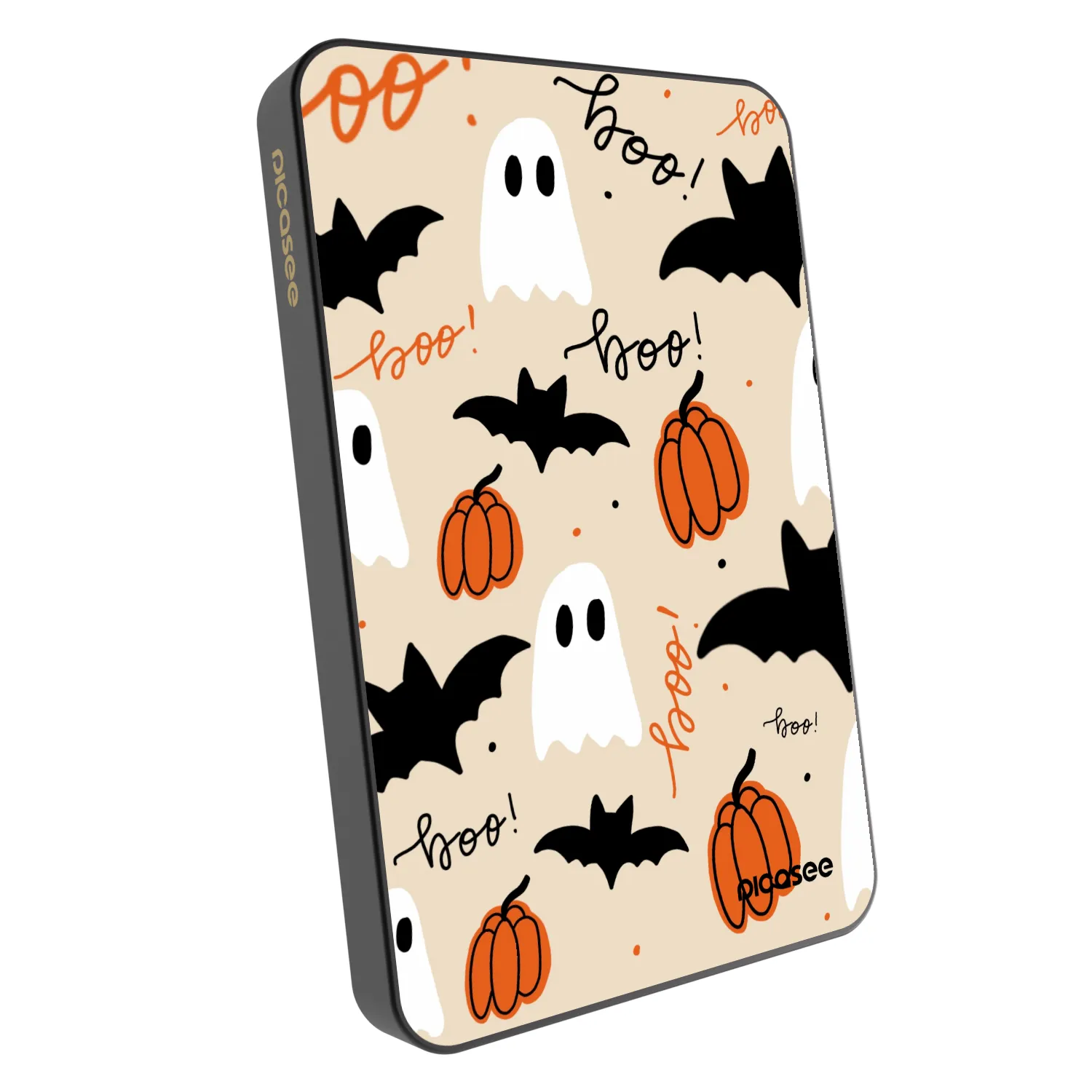 Picasee Powerbank MagSafe 5 000 mAh Szürke - Halloween 26