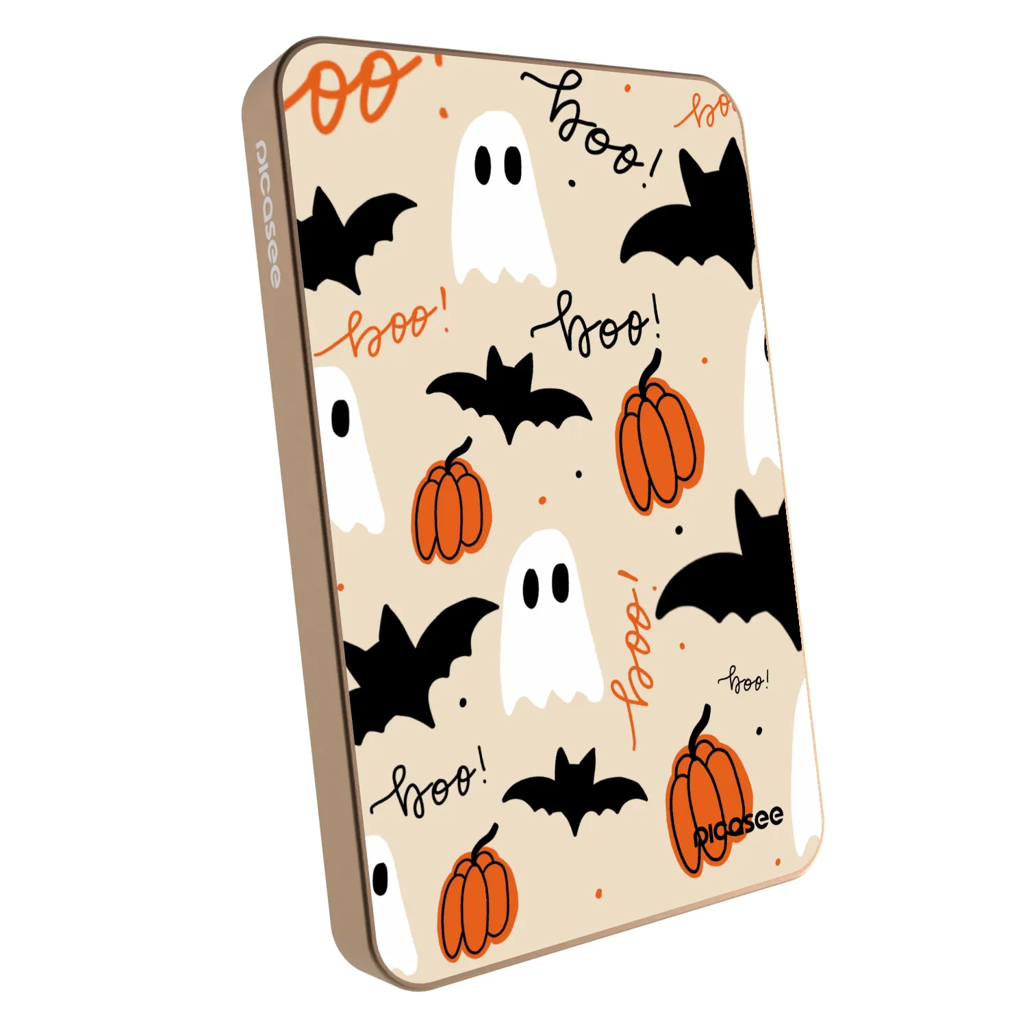 Picasee Powerbank MagSafe 5 000 mAh Aranysárga - Halloween 26