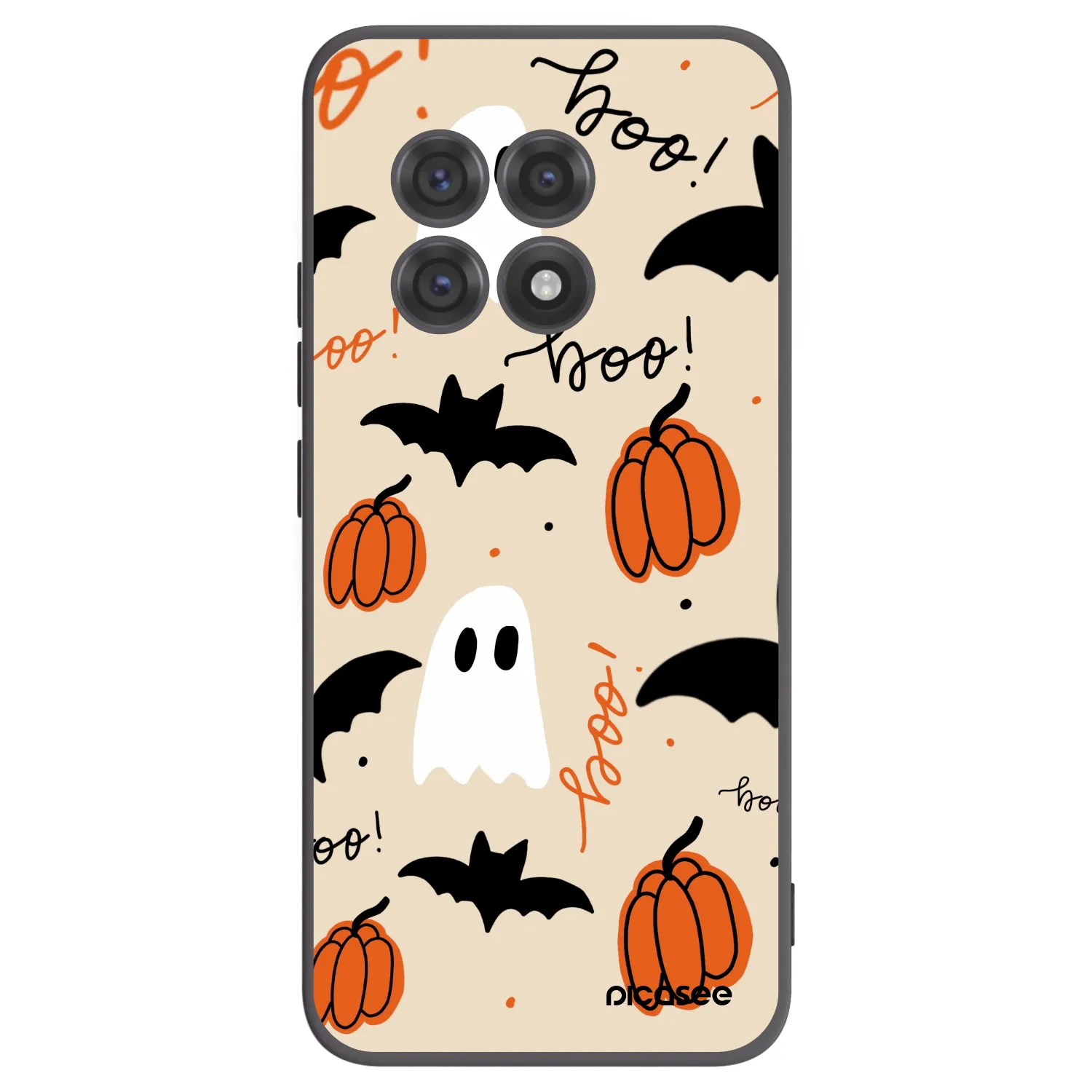 Picasee fekete szilikon tok az alábbi mobiltelefonokra OnePlus 13R 5G - Halloween 26