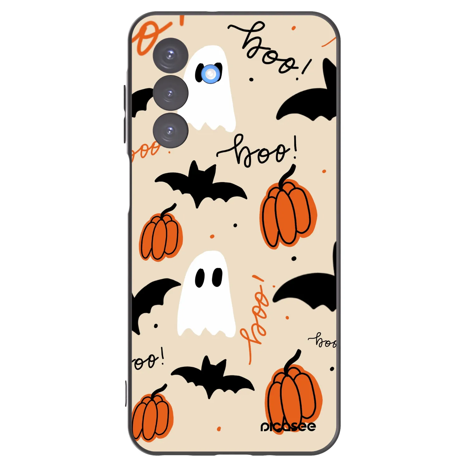 Picasee fekete szilikon tok az alábbi mobiltelefonokra Samsung Galaxy A17 5G - Halloween 26