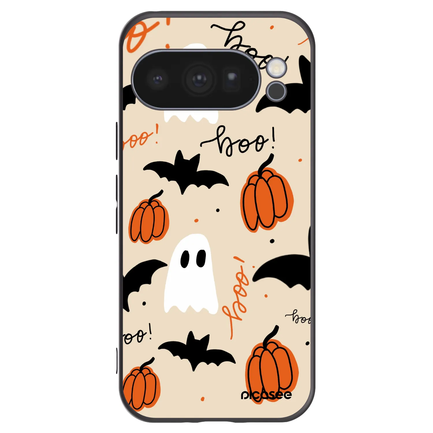 Picasee fekete szilikon tok az alábbi mobiltelefonokra Google Pixel 10 Pro - Halloween 26