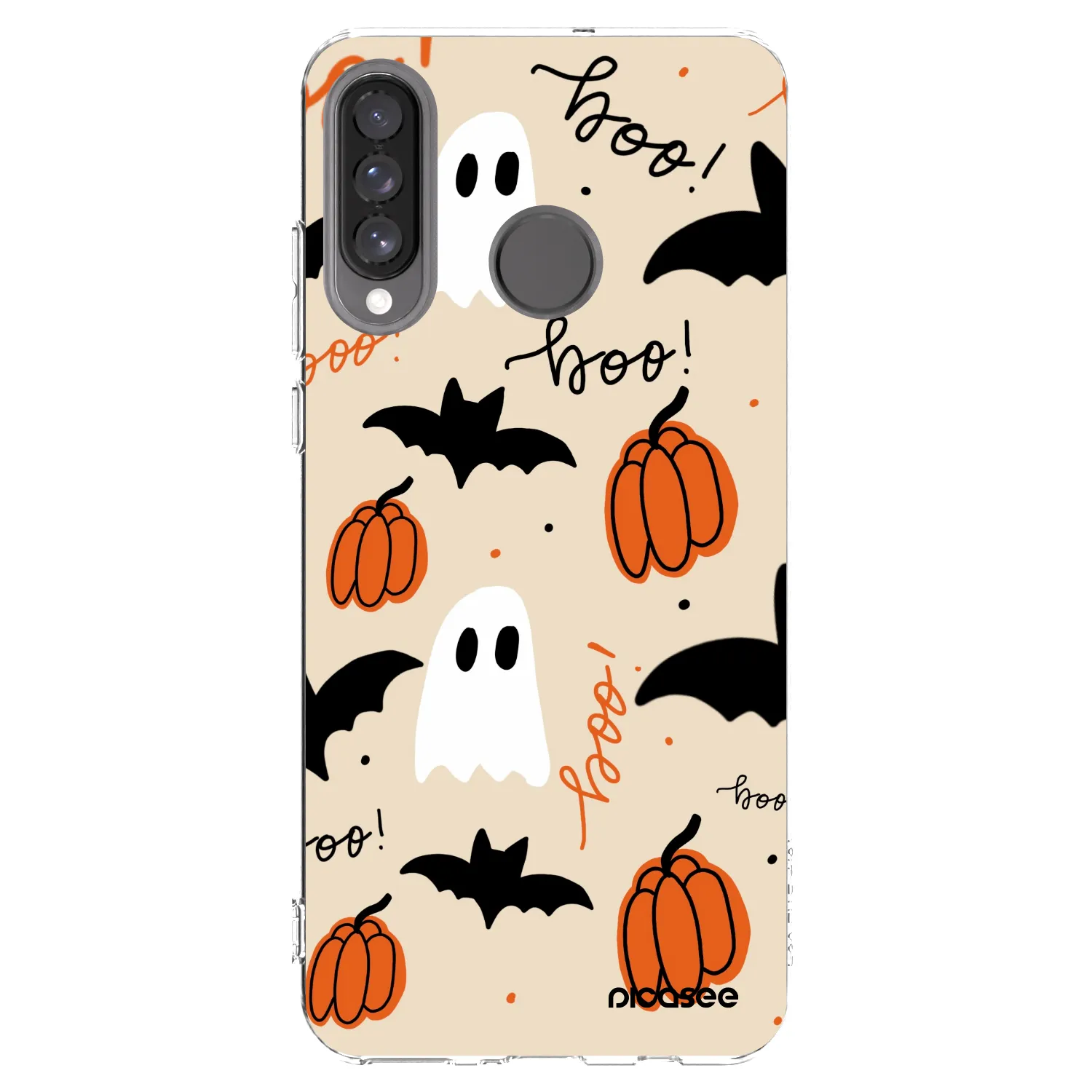 Picasee átlátszó szilikon tok az alábbi mobiltelefonokra Huawei P30 Lite - Halloween 26