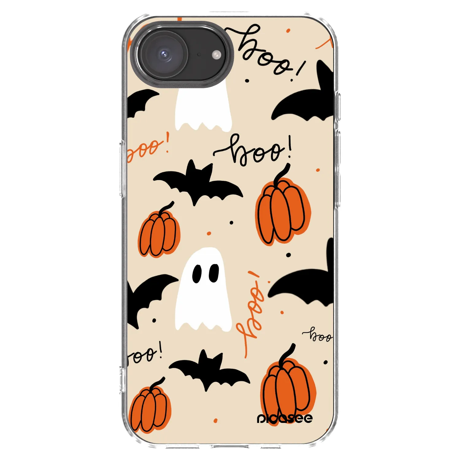 Picasee átlátszó szilikon tok az alábbi mobiltelefonokra Apple iPhone 17e - Halloween 26