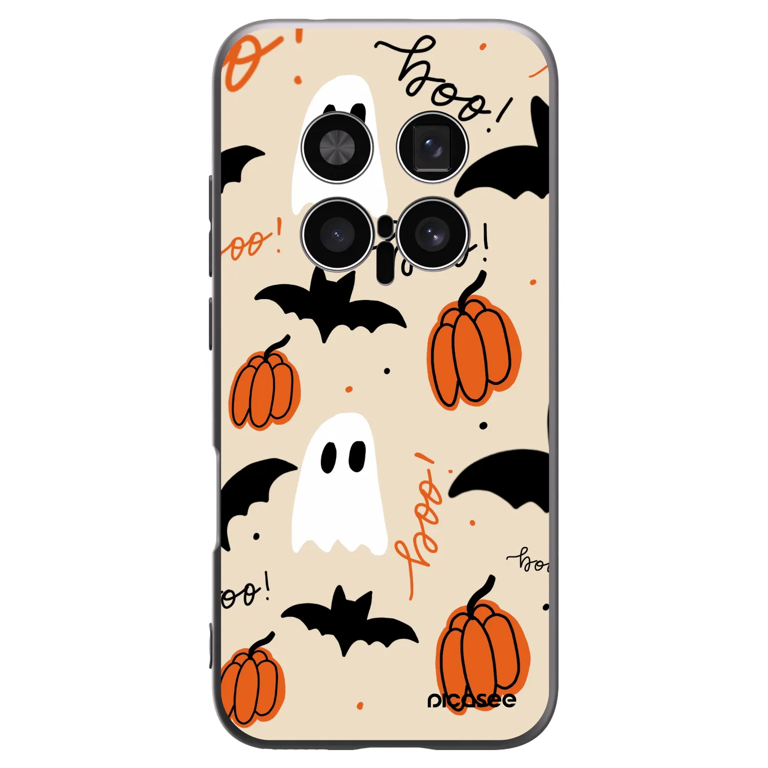Picasee fekete szilikon tok az alábbi mobiltelefonokra Honor Magic8 Pro 5G - Halloween 26
